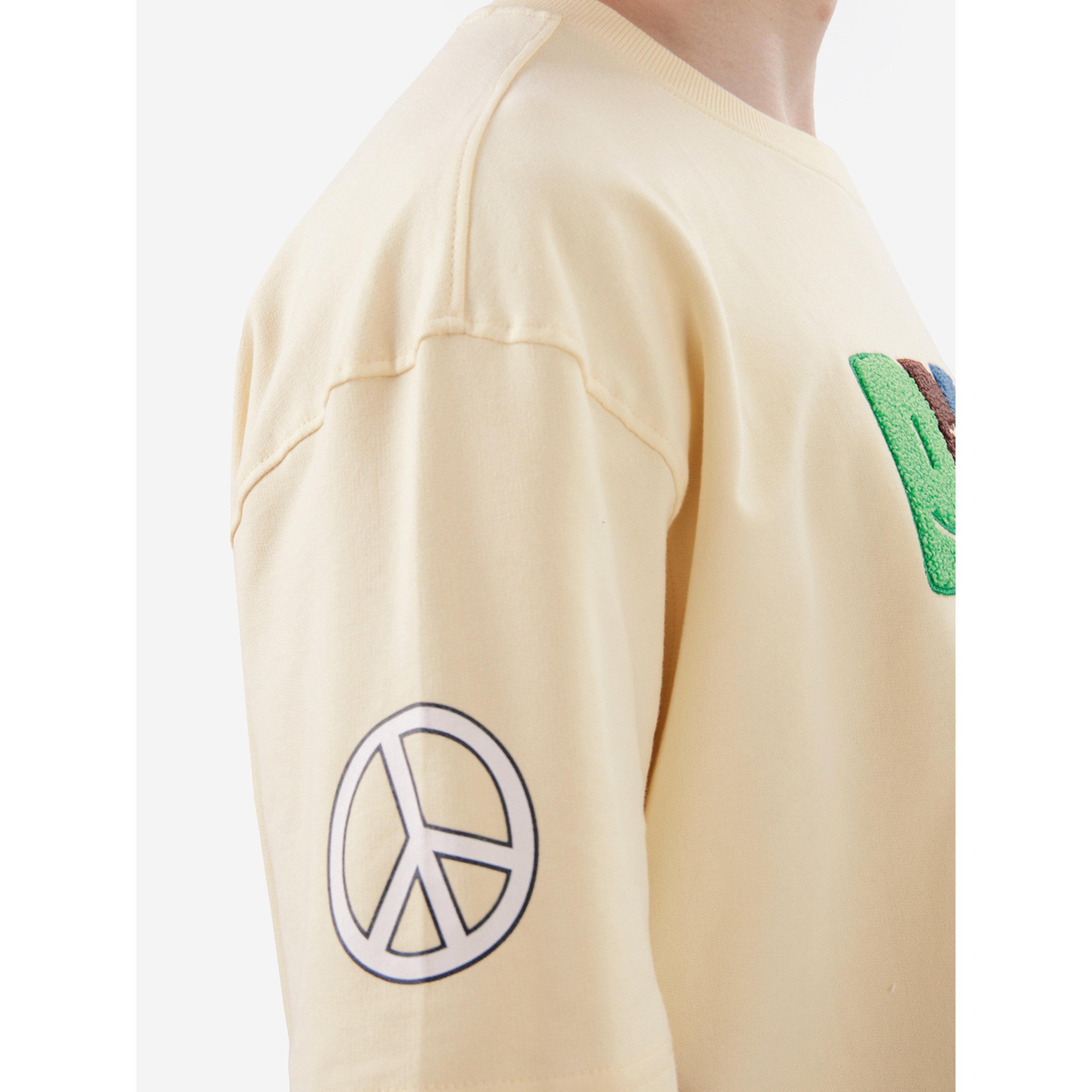 The Souled Store X Styli Men Cream Oversized Graphic T-Shirt with Peace Embroidery-men-clothing-tshirtsandpolos-tshirts-image-4