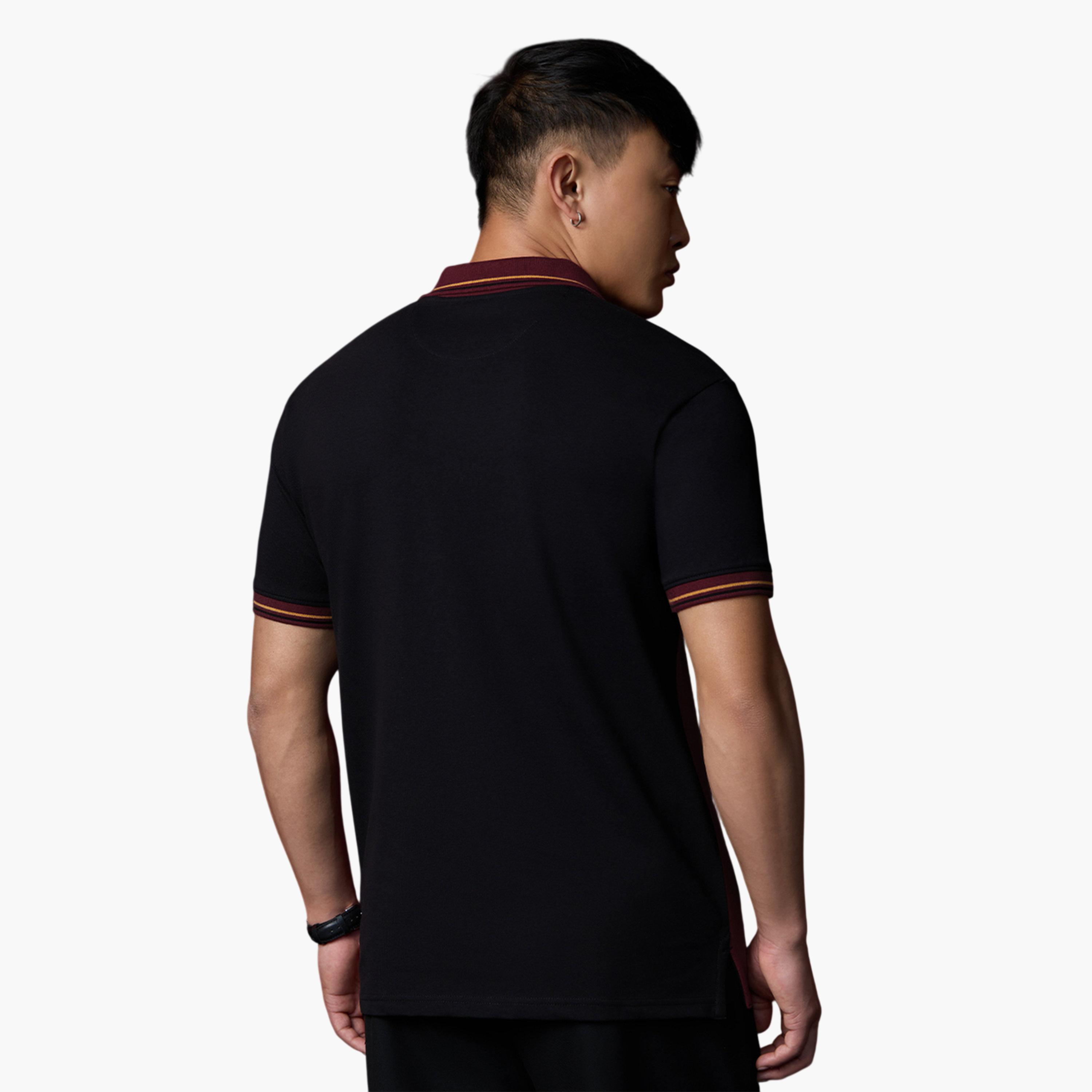 The Souled Store X Styli Iron Man Embroidered Polo T-Shirt - Burgundy-men-clothing-tshirtsandpolos-polos-image-5