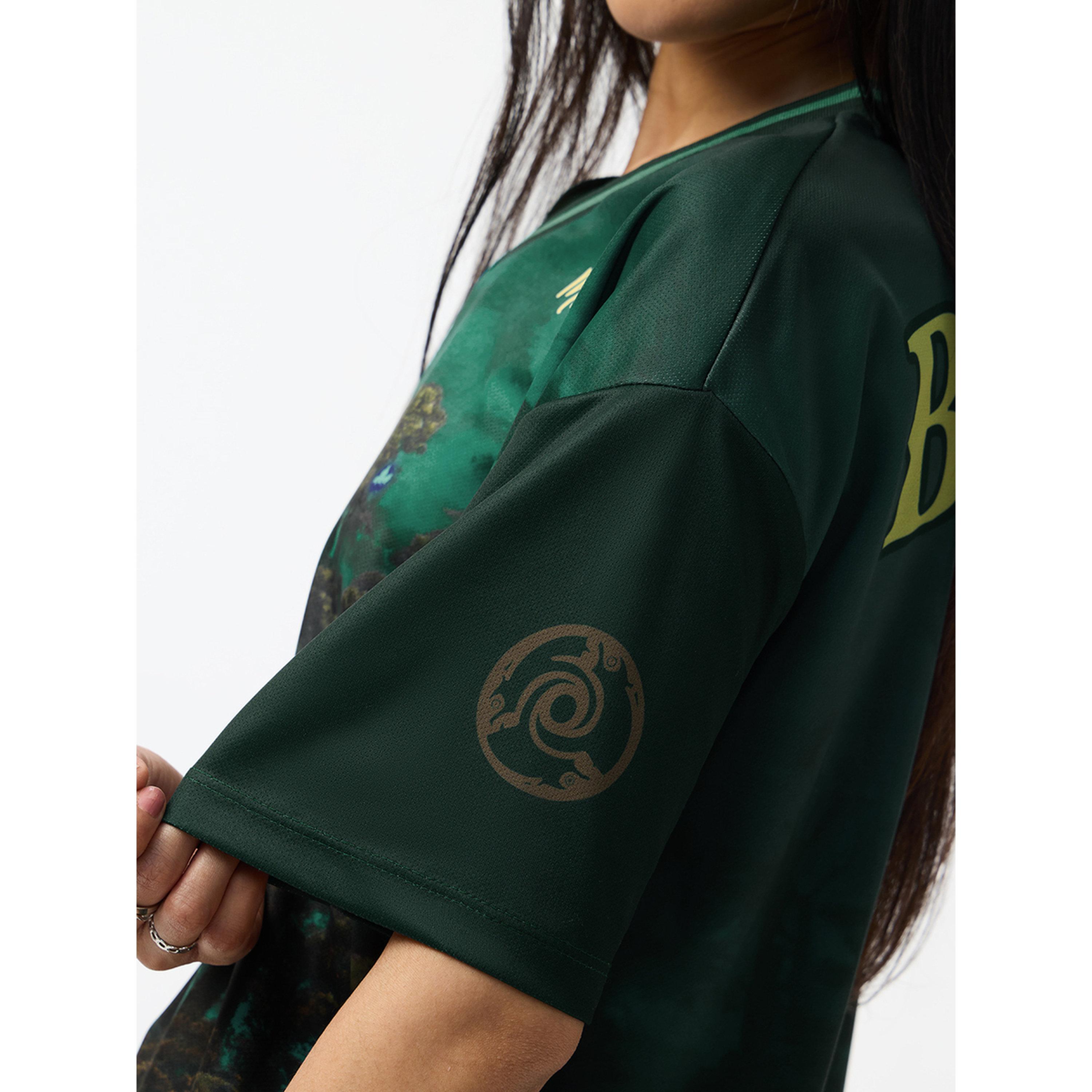 The Souled Store X Styli Disney Princess Merida Brave V-Neck Graphic T-Shirt-women-clothing-tshirts-image-5
