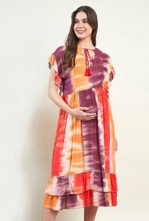 فستان فيسكوز بتصميم باياداي للحوامل-women-clothing-maternity-image-1