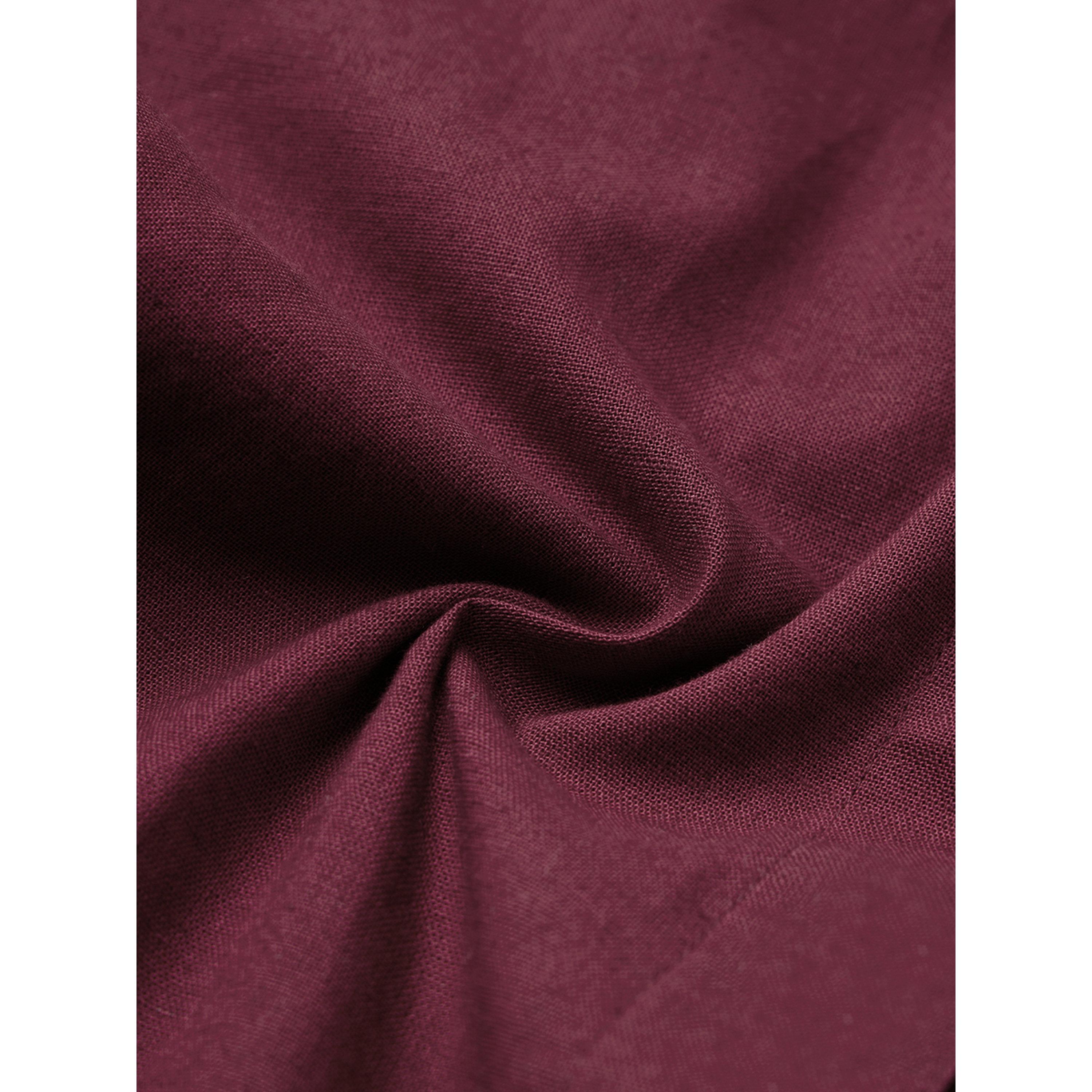The Souled Store X Styli Burgundy Regular Fit Long Sleeve Shirt-women-clothing-shirtsandblouses-shirts-image-6