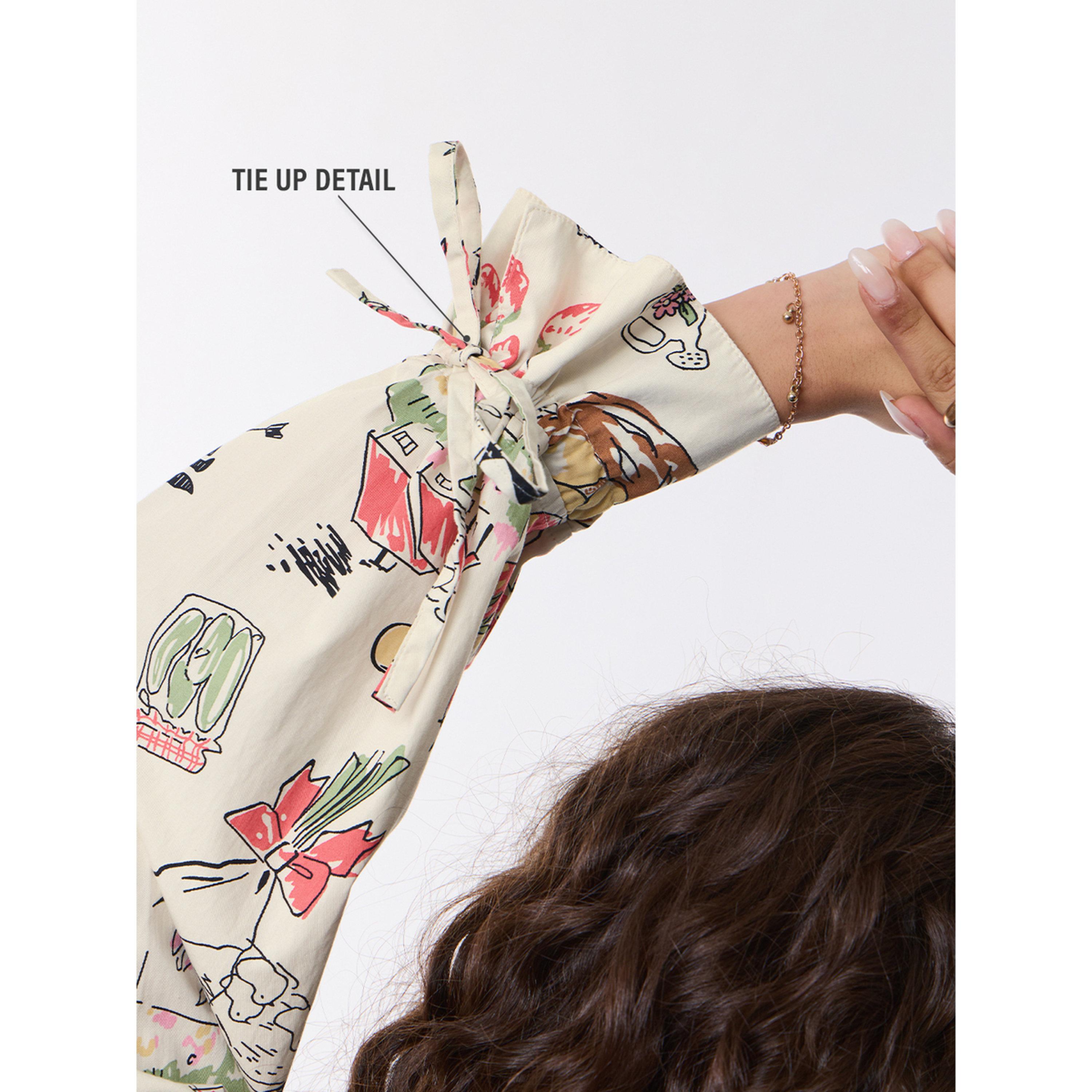 بلوزة أوف وايت بأكمام طويلة بقصة مريحة وطبعة فارم لايف-women-clothing-shirtsandblouses-shirts-image-4