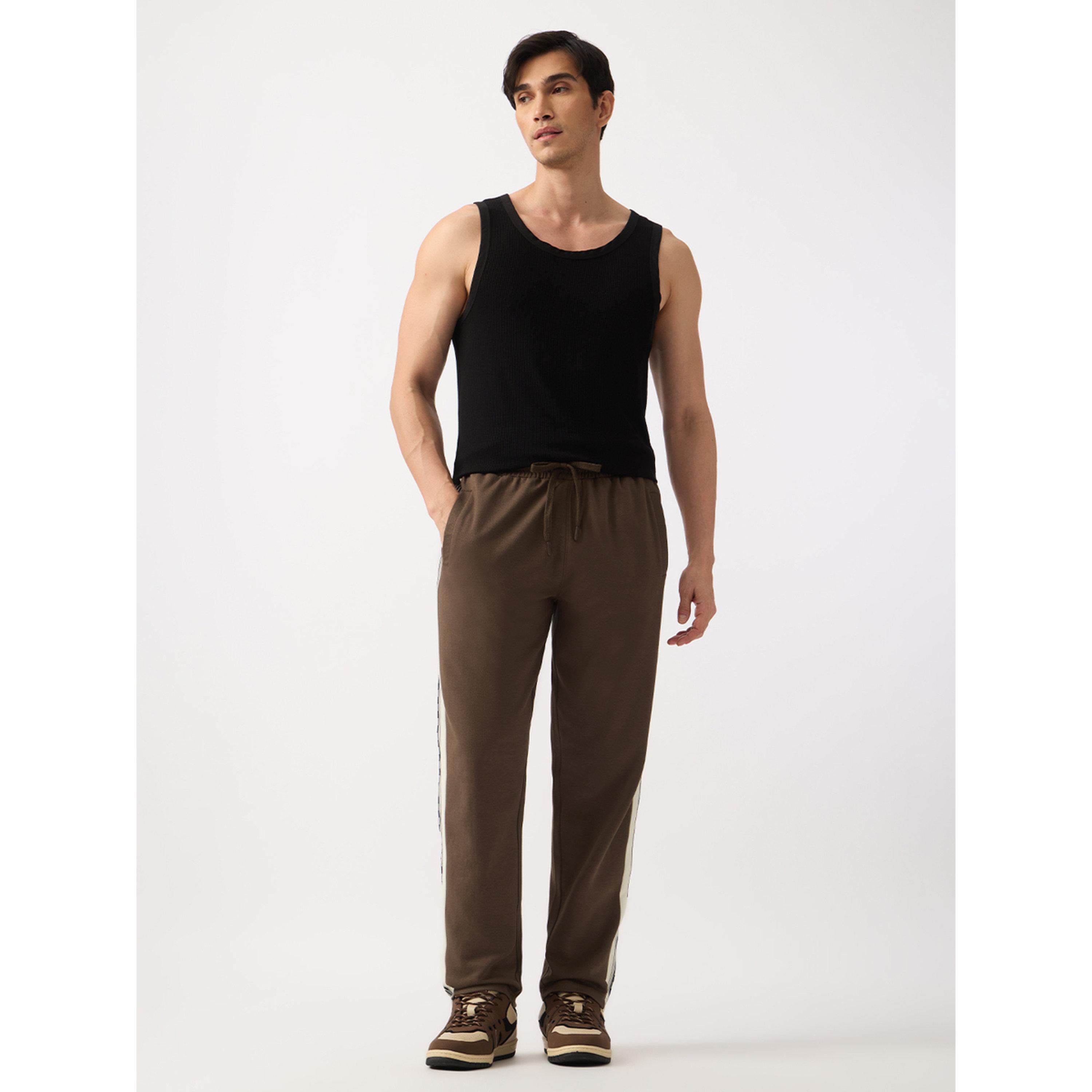 جوغر رجالي بني بني بقصة كورية-men-clothing-joggers-image-2
