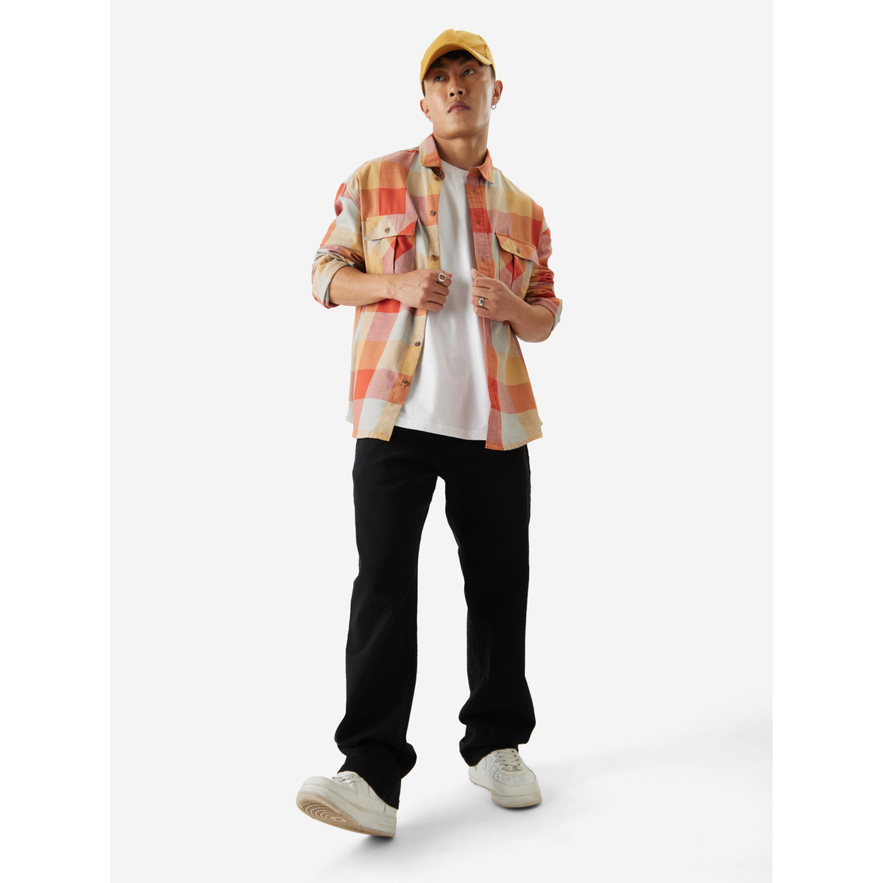 جينز كلاسيكي رجالي أسود بقصة مستقيمة-men-clothing-jeans-image-2