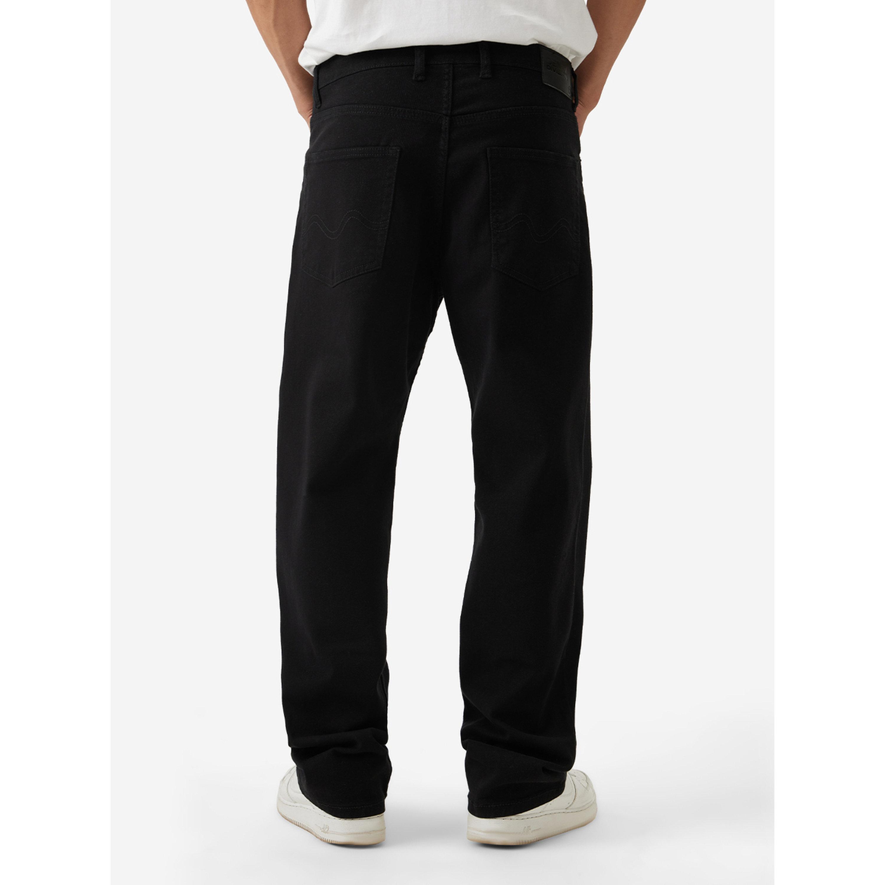 جينز كلاسيكي رجالي أسود بقصة مستقيمة-men-clothing-jeans-image-3