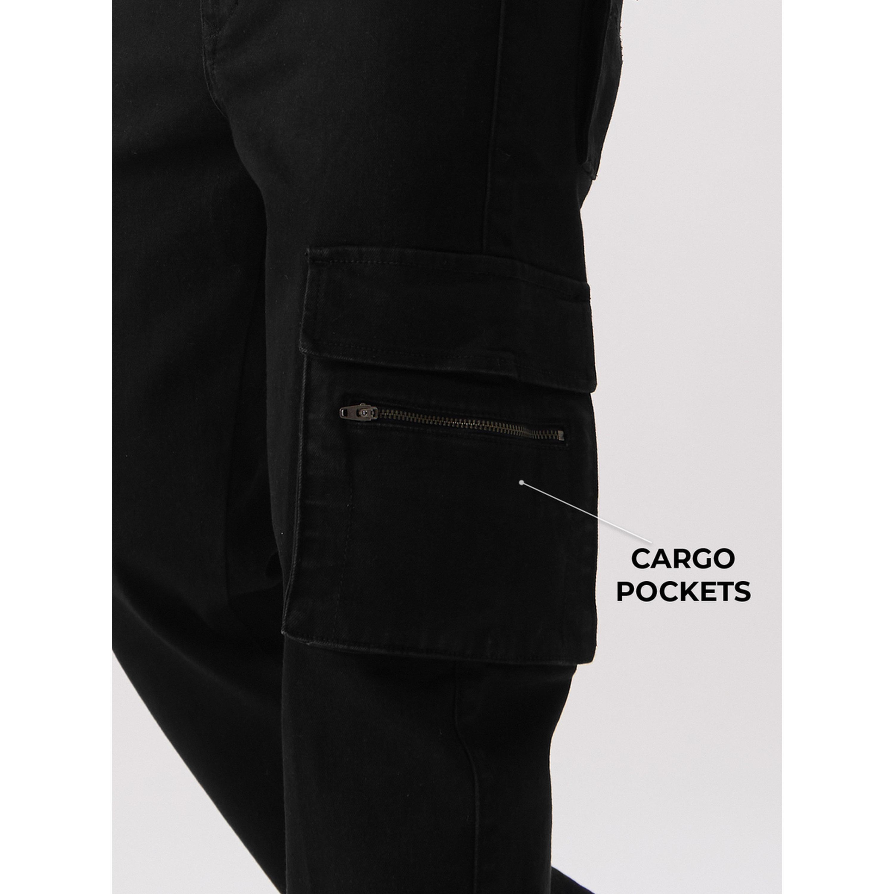 جينز كارجو رجالي أسود بقصة مستقيمة-men-clothing-jeans-image-2