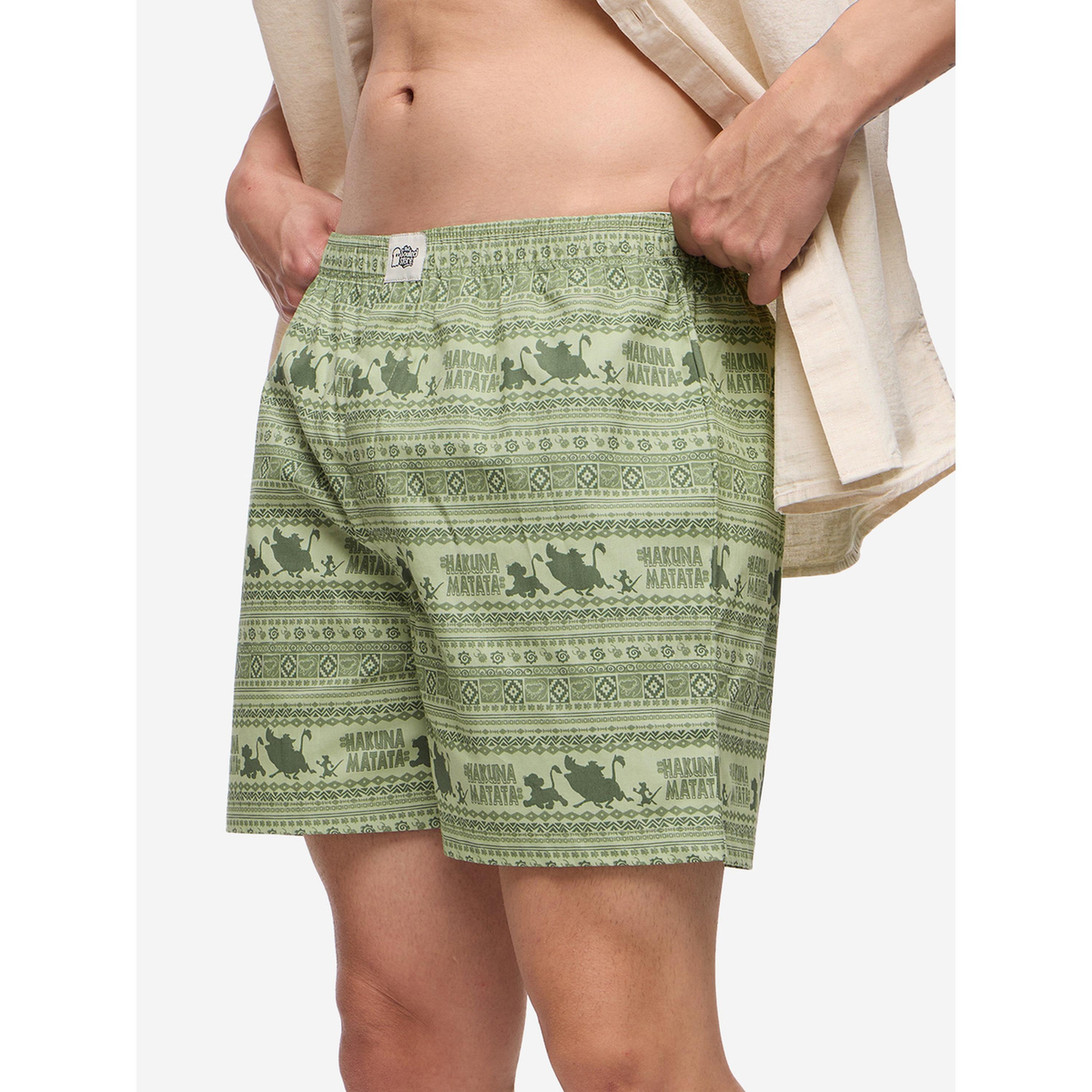 The Souled Store X Styli Men Hakuna Matata Green Boxers-men-clothing-innerwear-underwear-image-3