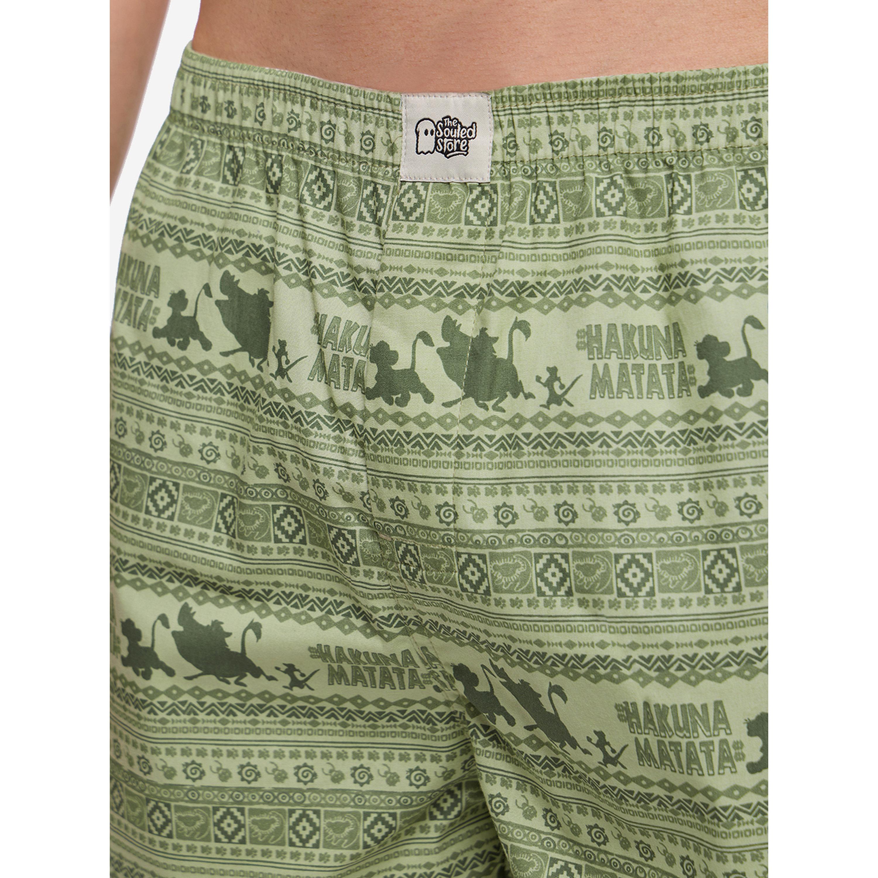 The Souled Store X Styli Men Hakuna Matata Green Boxers-men-clothing-innerwear-underwear-image-5