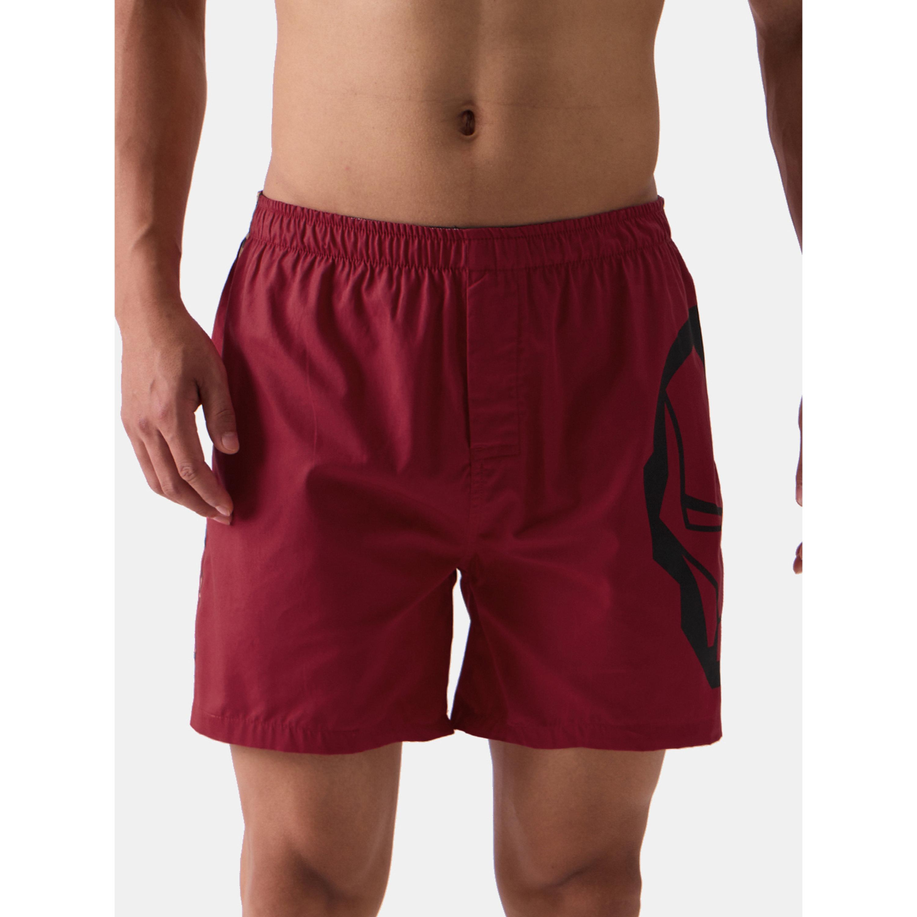 بوكسر أحمر بطبعة مارفل-men-clothing-innerwear-underwear-image-1