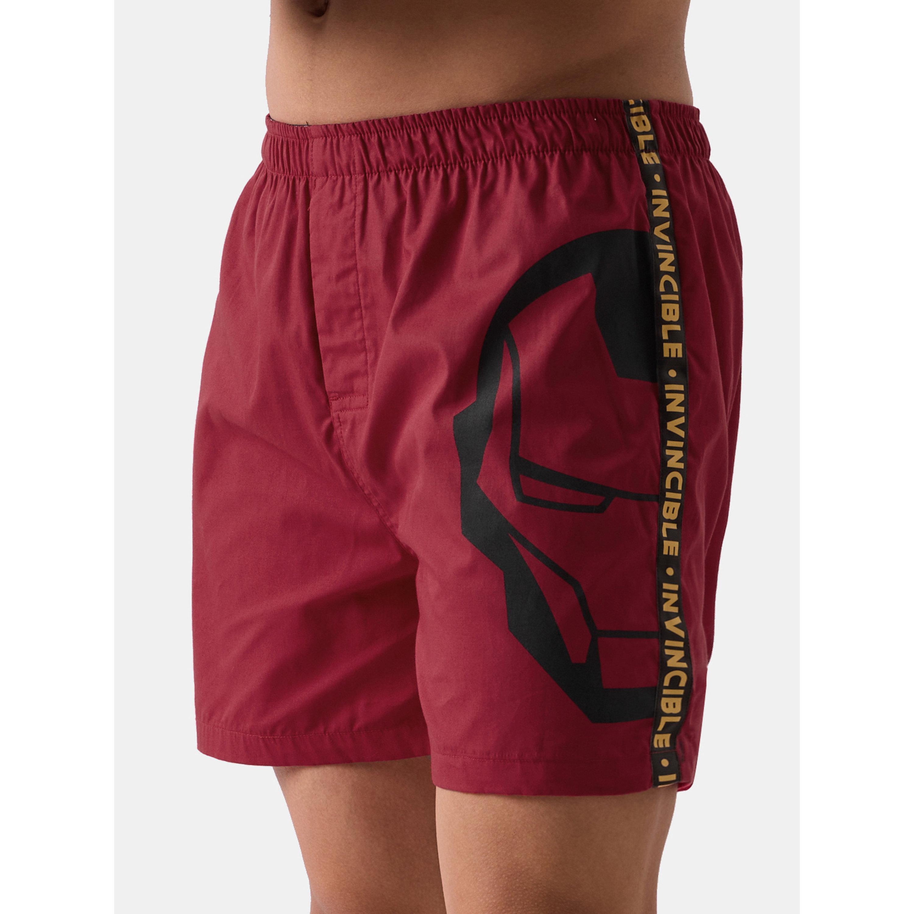 بوكسر أحمر بطبعة مارفل-men-clothing-innerwear-underwear-image-3