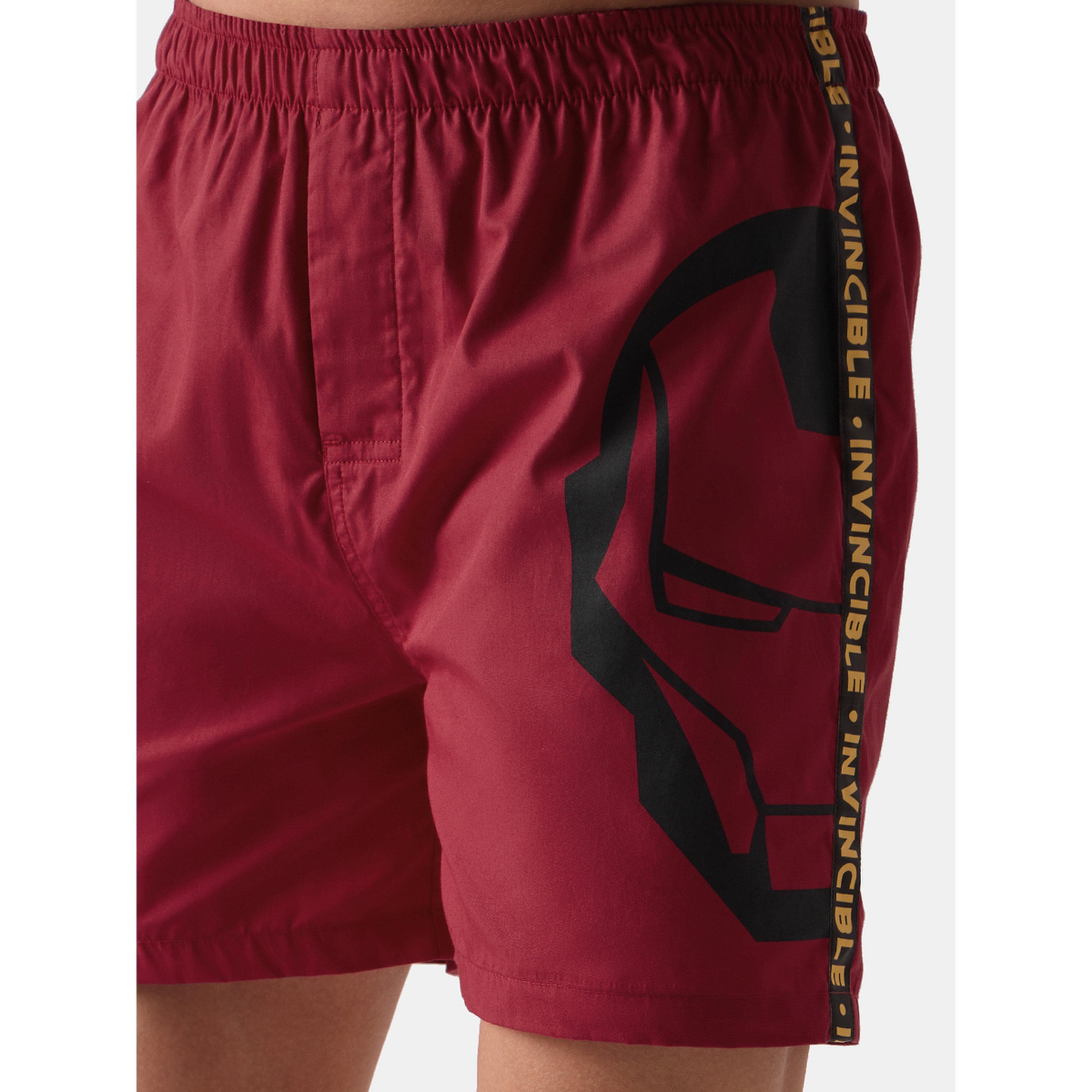 بوكسر أحمر بطبعة مارفل-men-clothing-innerwear-underwear-image-5