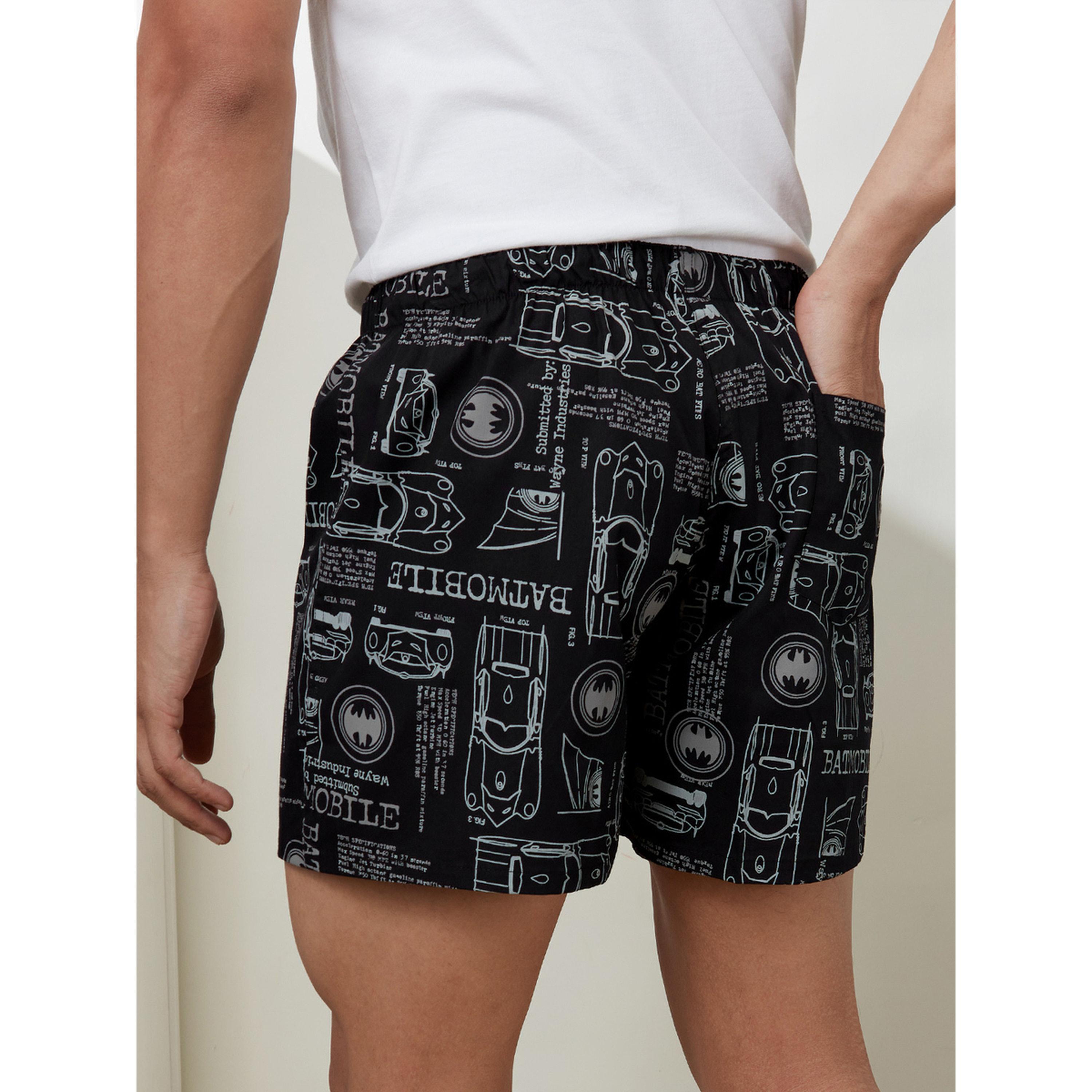 The Souled Store X Styli Men Black Batmobile Print Cotton Boxers-men-clothing-innerwear-underwear-image-3