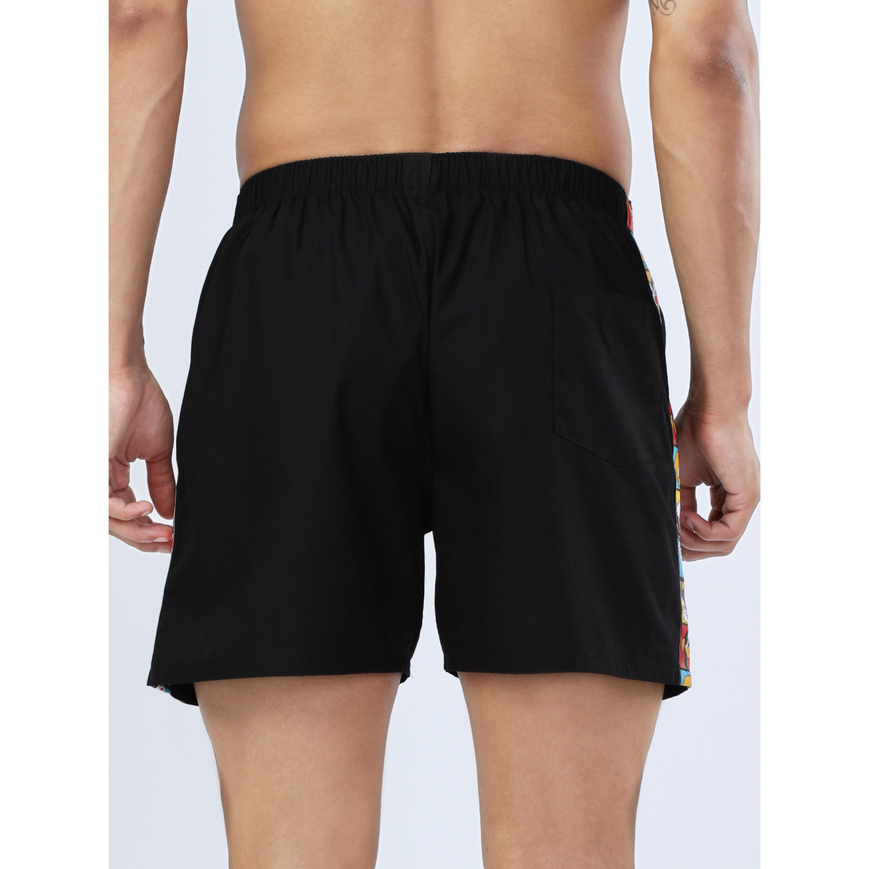 The Souled Store X Styli Black 90s Kid Boxers-men-clothing-innerwear-underwear-image-4