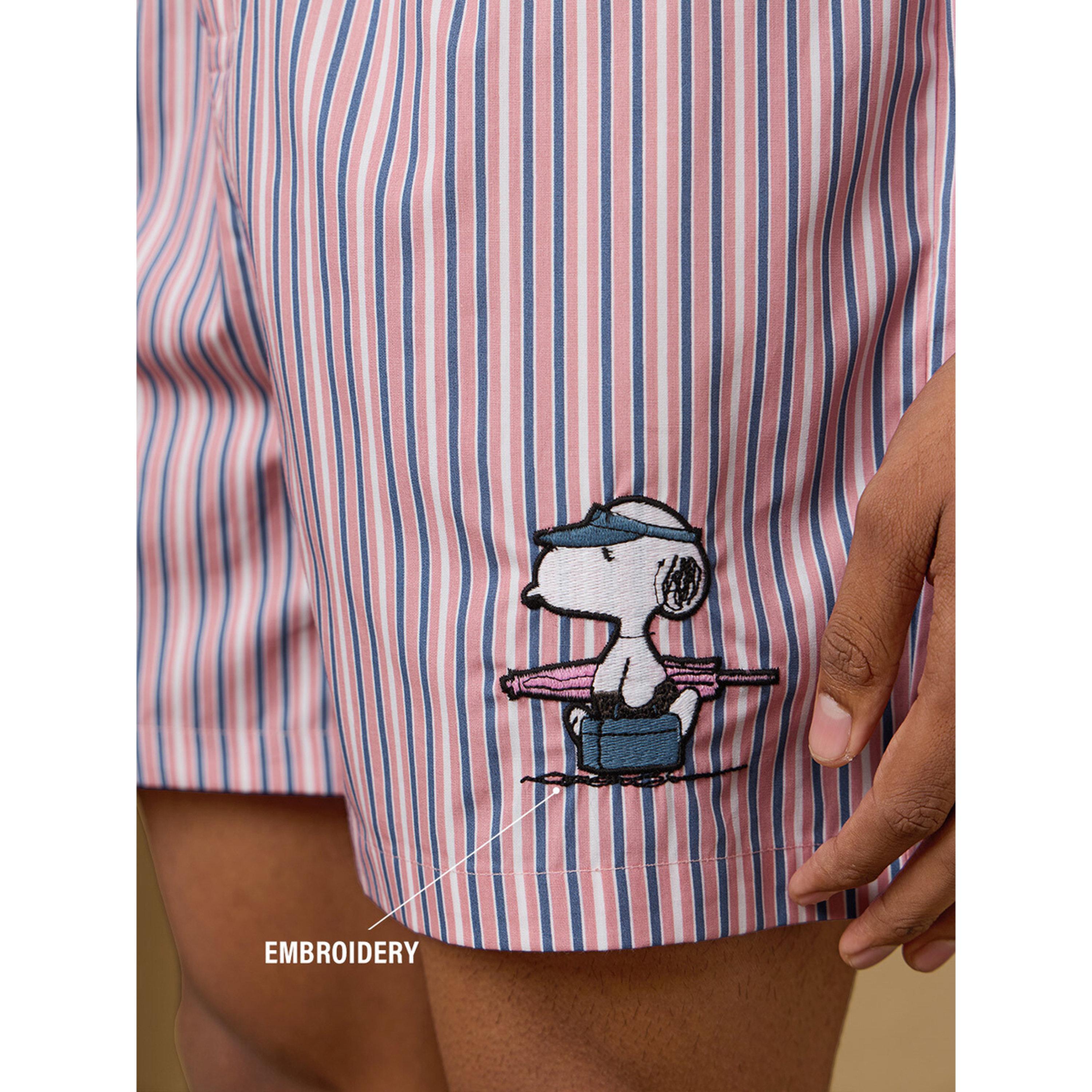 بوكسر رجالي وردي مخطط بتطريز سنوبي-men-clothing-innerwear-underwear-image-4