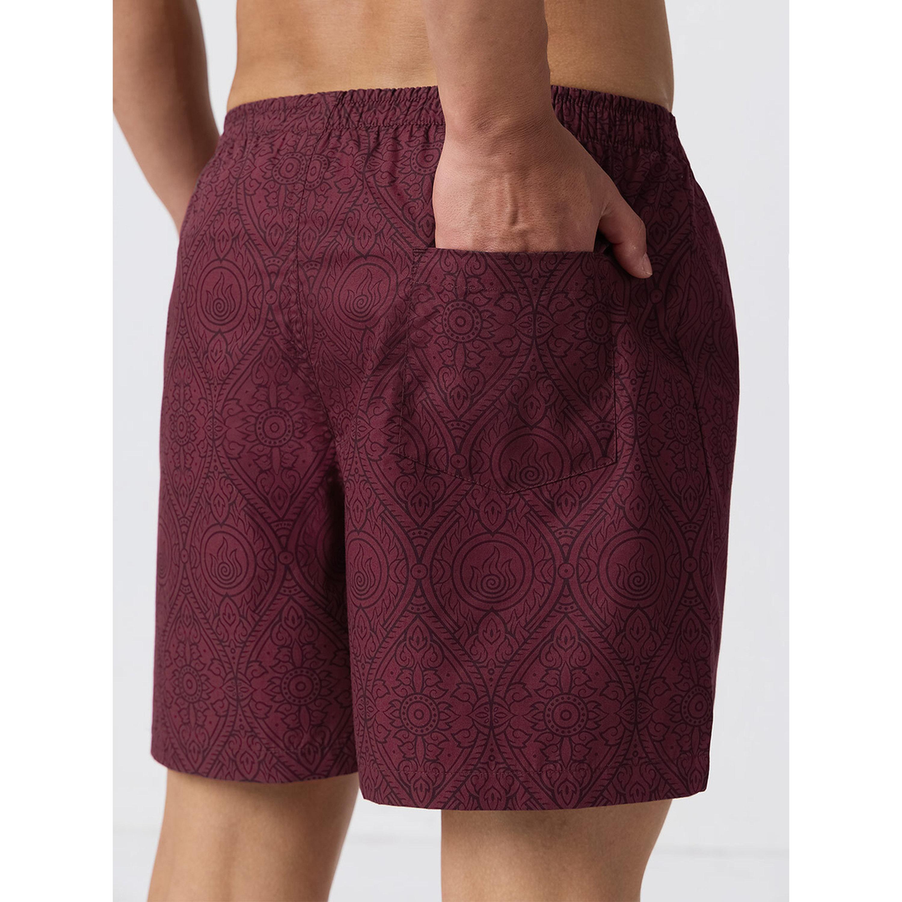 بوكسر مارون بنمط فاير بيندر-men-clothing-innerwear-underwear-image-4
