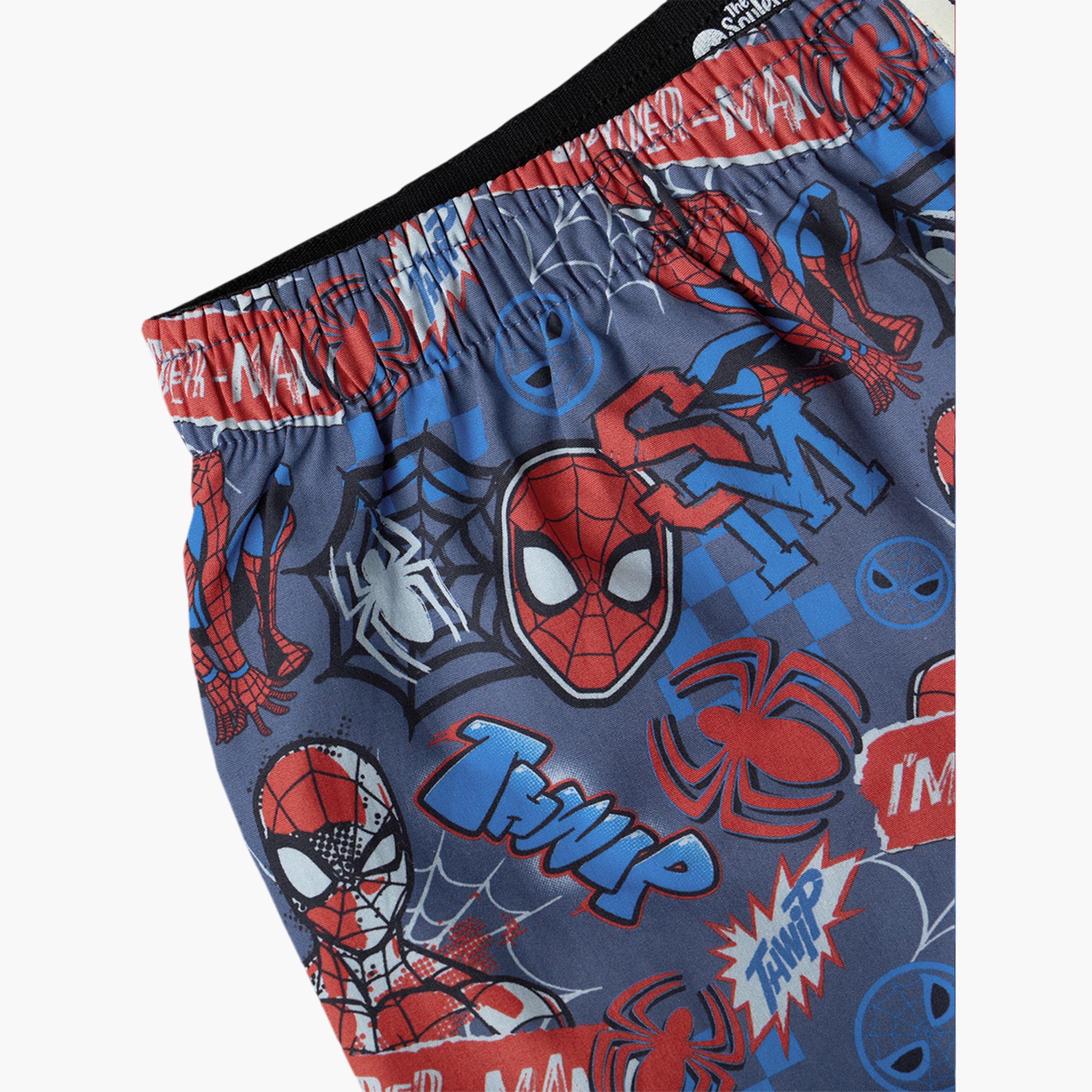ملابس داخلية بوكسر رجالي كحلي سبايدرمان-men-clothing-innerwear-underwear-image-6
