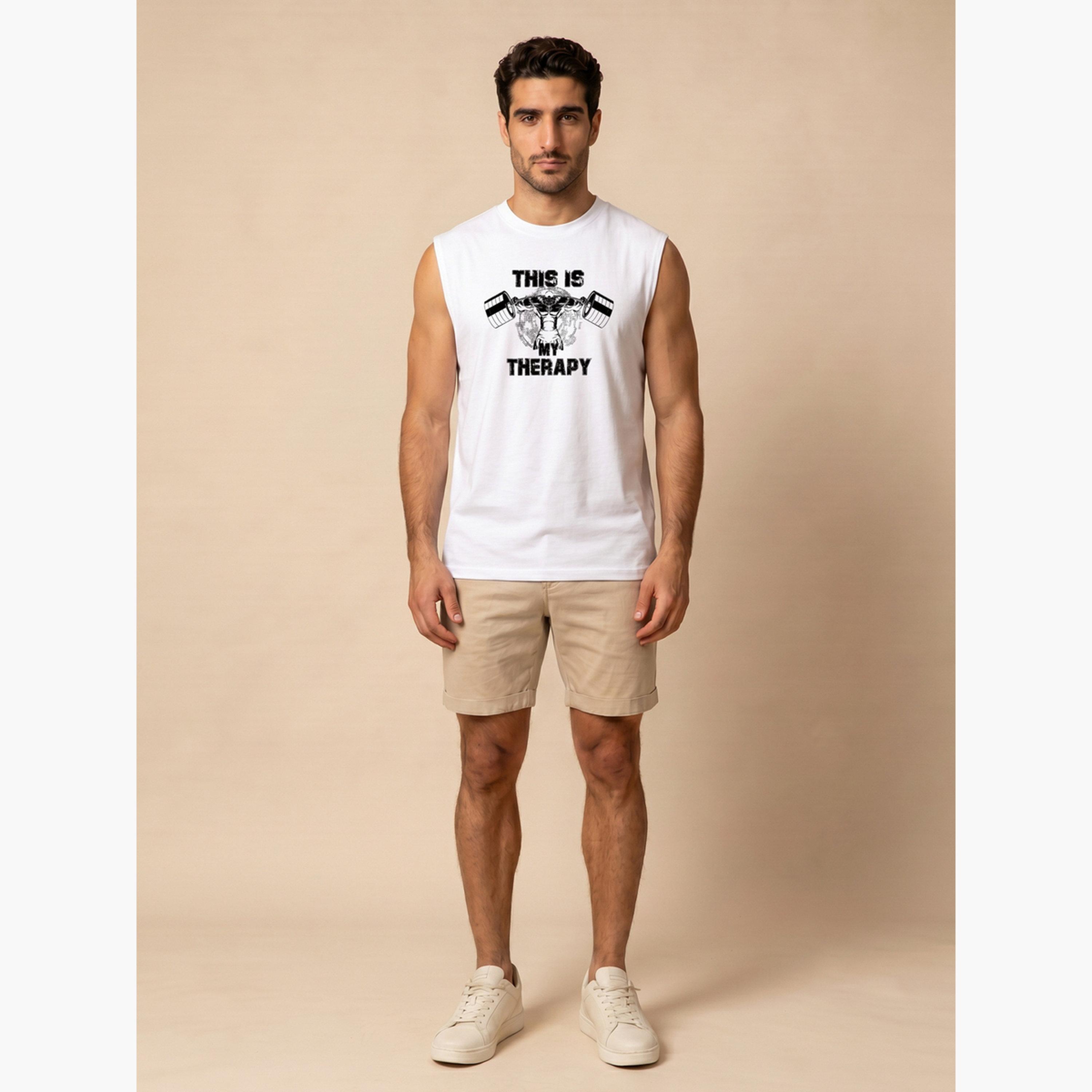 Take Two White Graphic Print Regular Fit Tank Top-men-clothing-tshirtsandpolos-vests-image-2