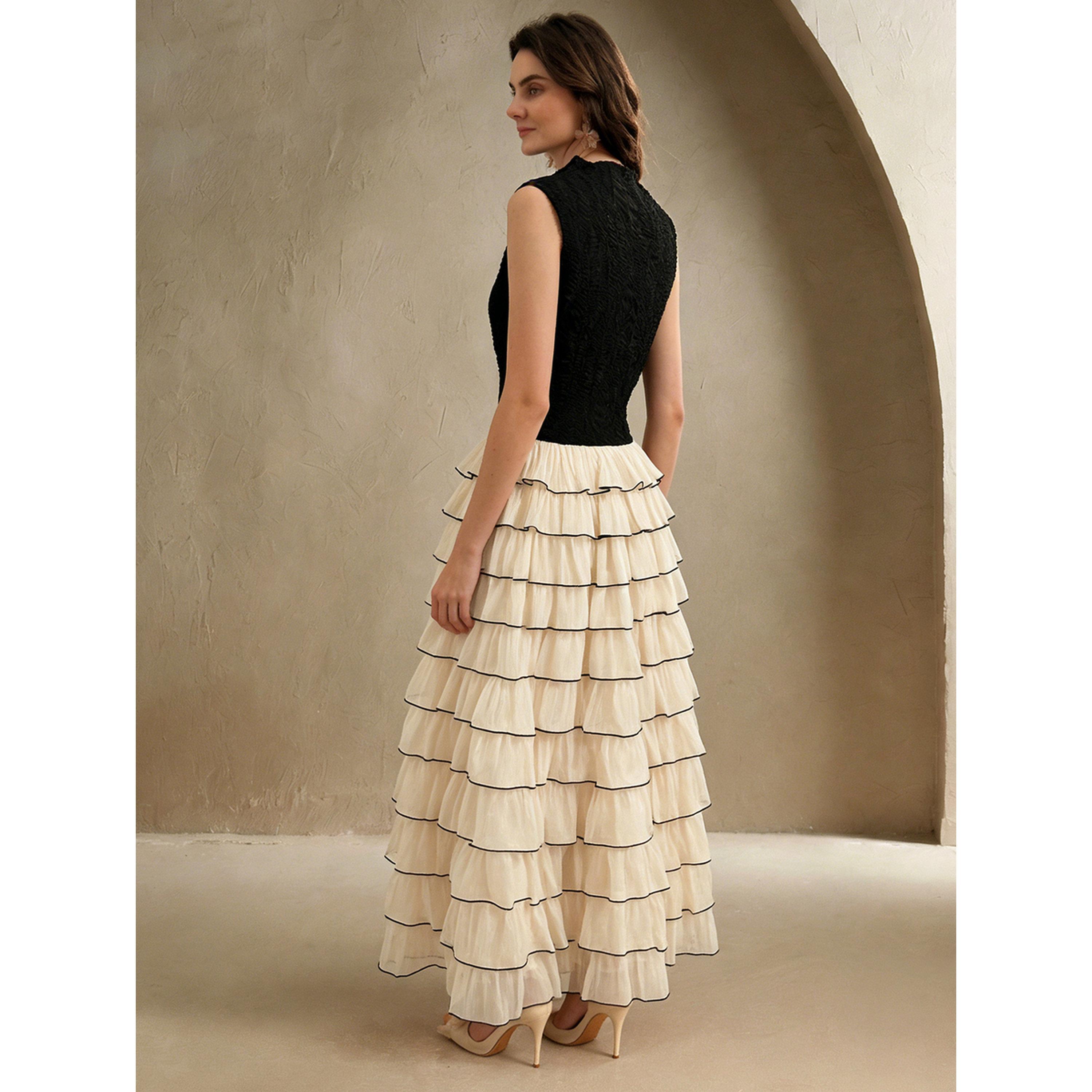 Take Two Sleeveless Color Block Maxi A-Line Dress-women-clothing-dresses-image-5