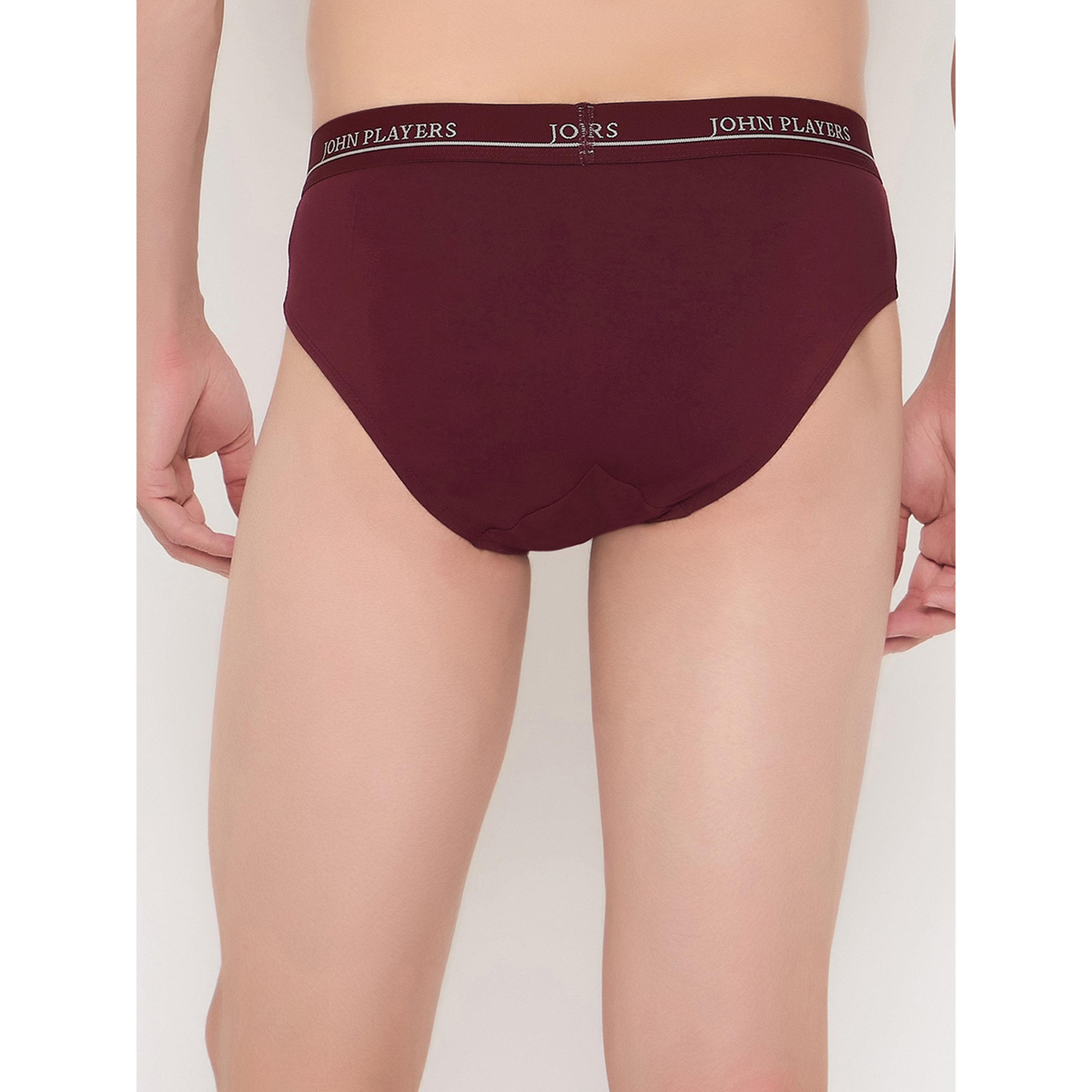 John Player X Styli Pack of 2 - Multi-Color Logo Print Cotton Brief-men-clothing-innerwear-underwear-image-5