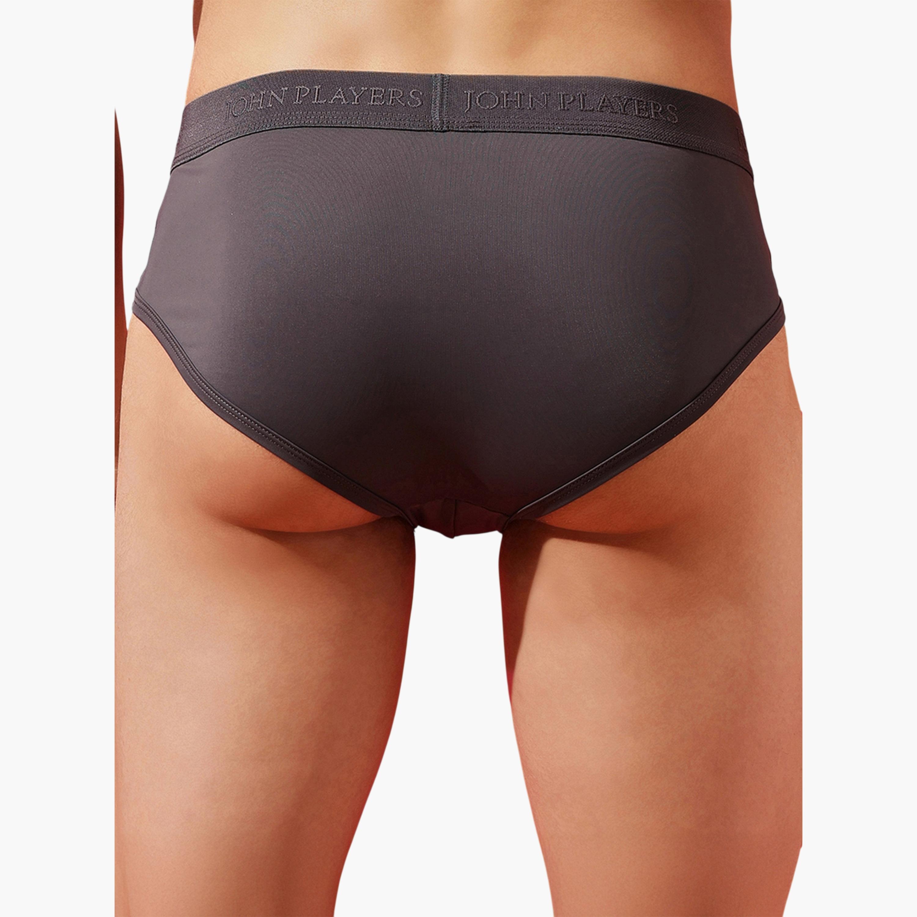 John Player X Styli Charcoal Solid Adaptive Briefs-men-clothing-innerwear-underwear-image-6