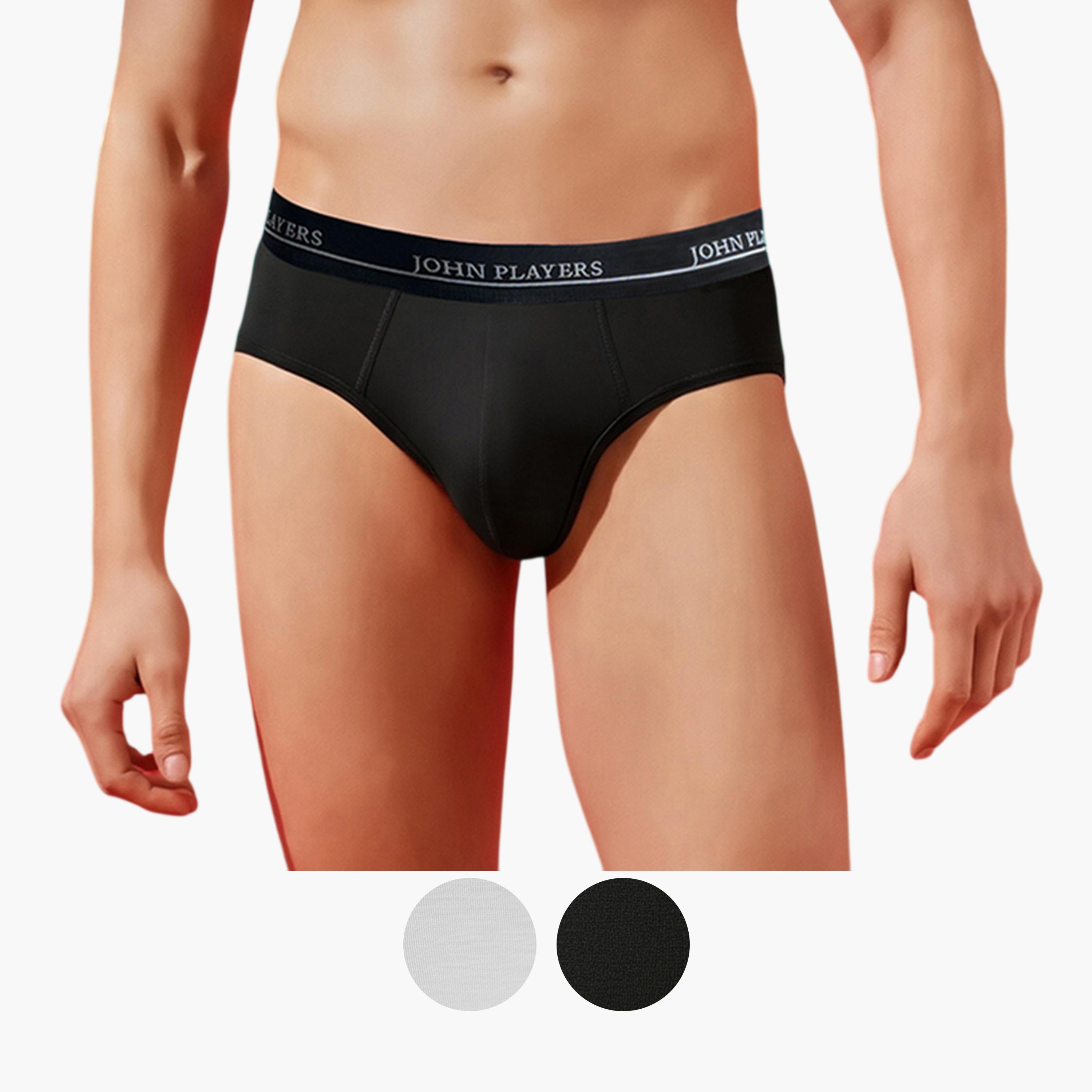 طقم من سروال داخليين وطبعة شعار-men-clothing-innerwear-underwear-image-1