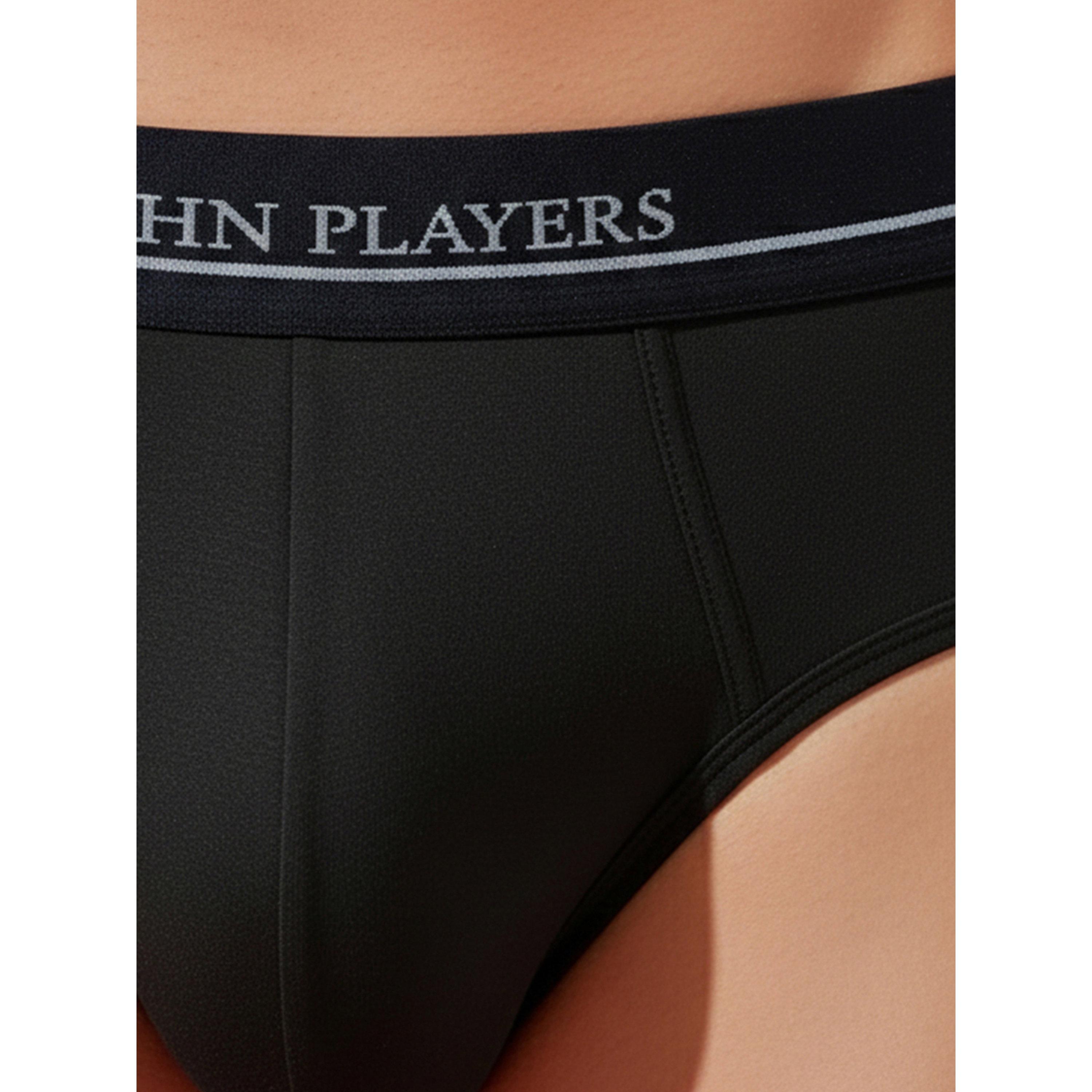 John Player X Styli Pack of 2 - Multi-Color Logo Print Brief Underwear-men-clothing-innerwear-underwear-image-5