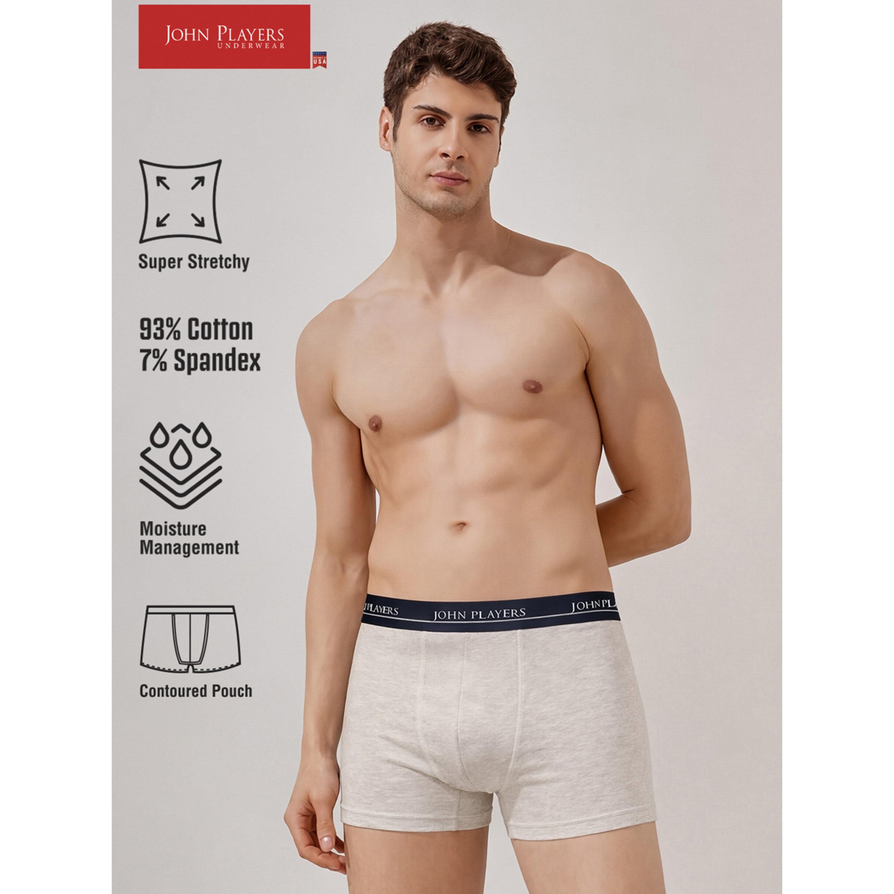 طقم من سروالين داخليين ترانك وطبعة شعار-men-clothing-innerwear-underwear-image-2