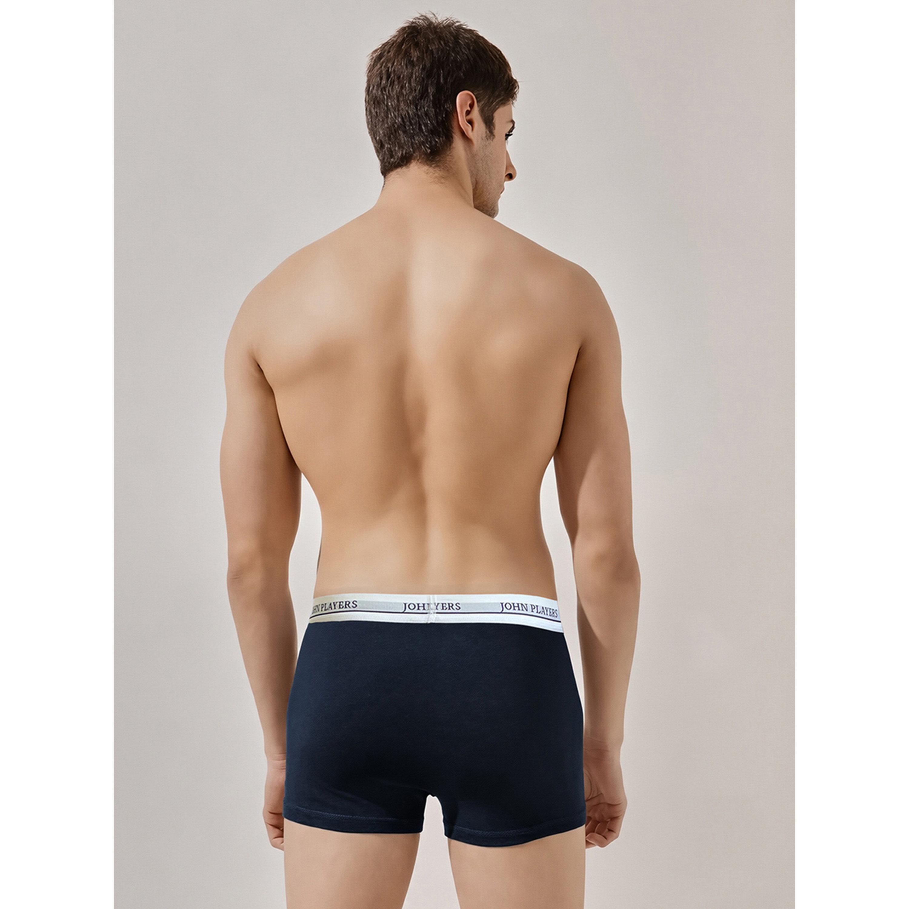 طقم من شورتين كلسون قطن بحزام خصر بطبعة شعار متعدد الألوان-men-clothing-innerwear-underwear-image-5