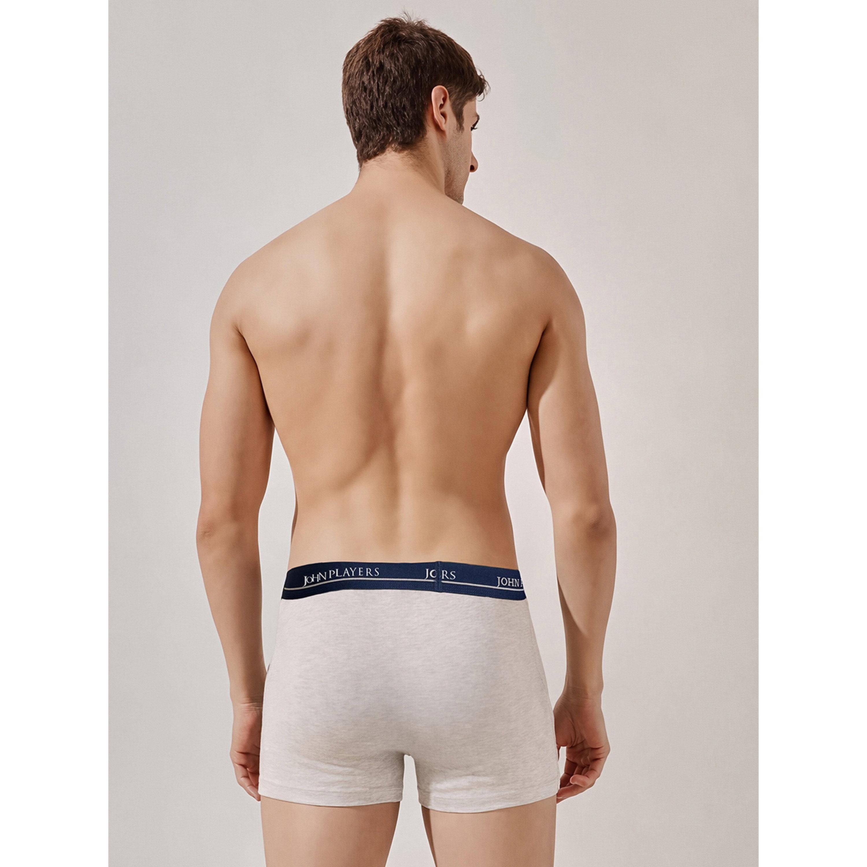 طقم من شورتين كلسون قطن بحزام خصر بطبعة شعار متعدد الألوان-men-clothing-innerwear-underwear-image-4