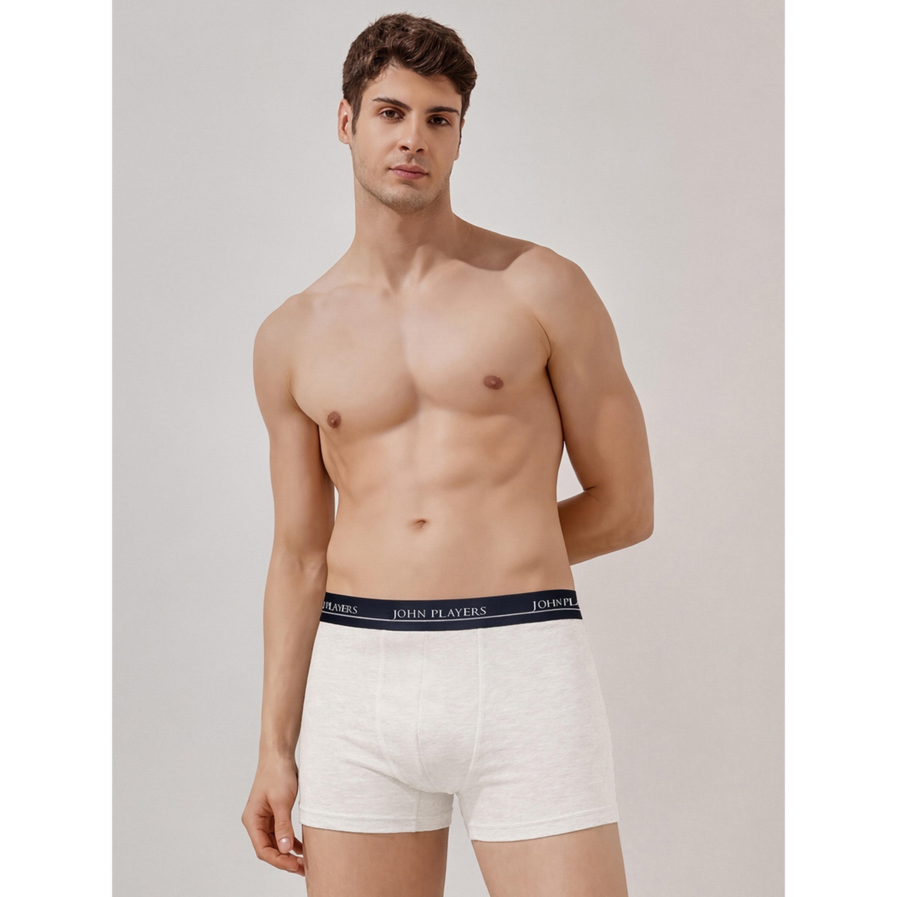 طقم من شورتين كلسون قطن بحزام خصر بطبعة شعار متعدد الألوان-men-clothing-innerwear-underwear-image-3