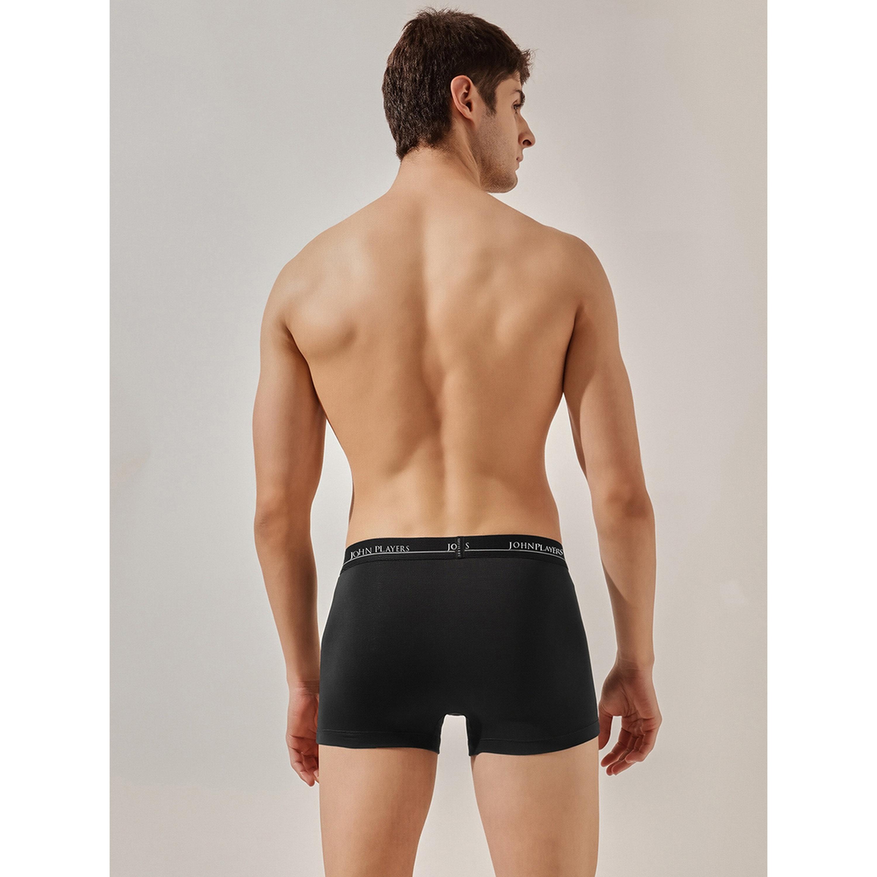 طقم من شورتين كلسون قطن بحزام خصر بطبعة شعار متعدد الألوان-men-clothing-innerwear-underwear-image-6