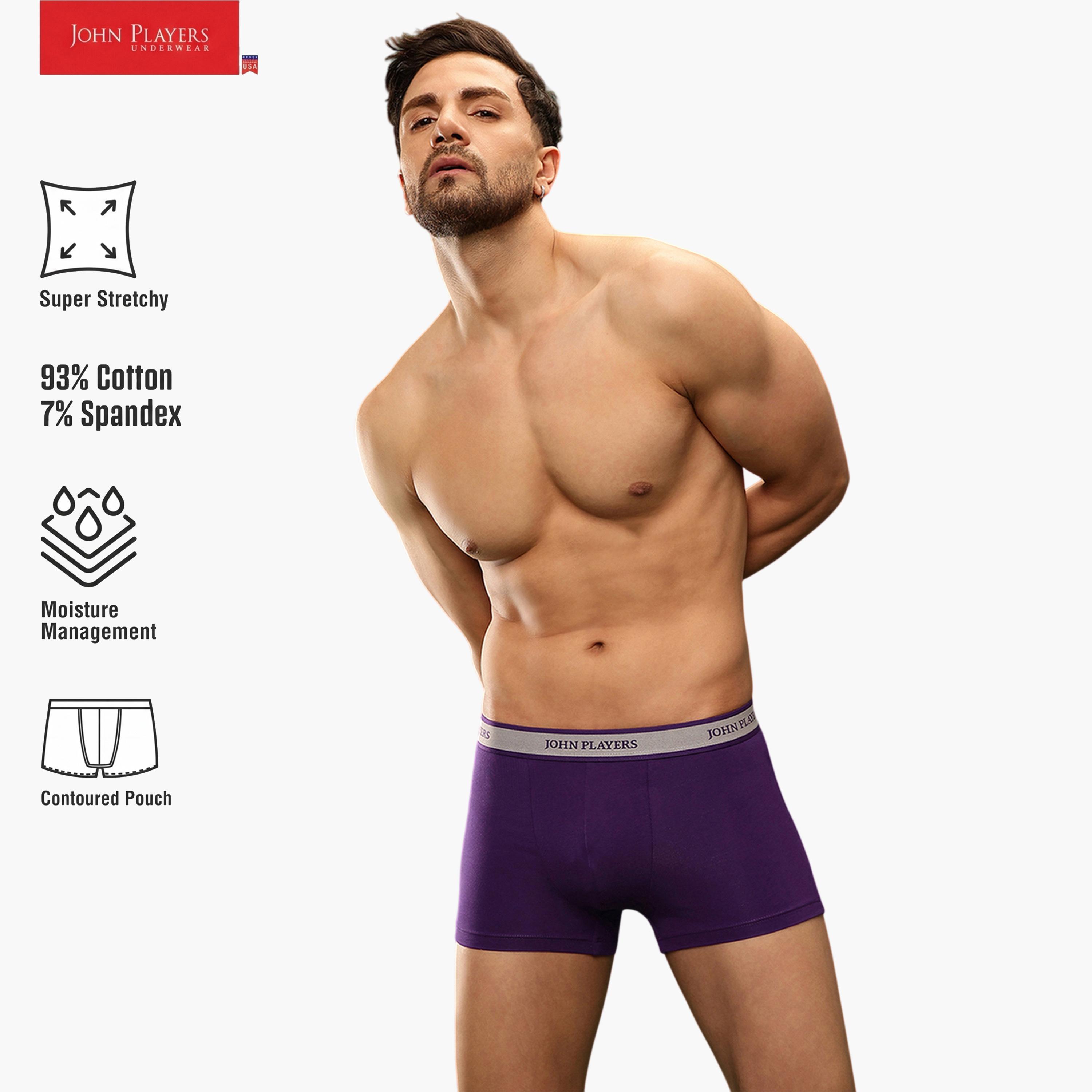 سروال داخلي ترانك وطبعة شعار-men-clothing-innerwear-underwear-image-2