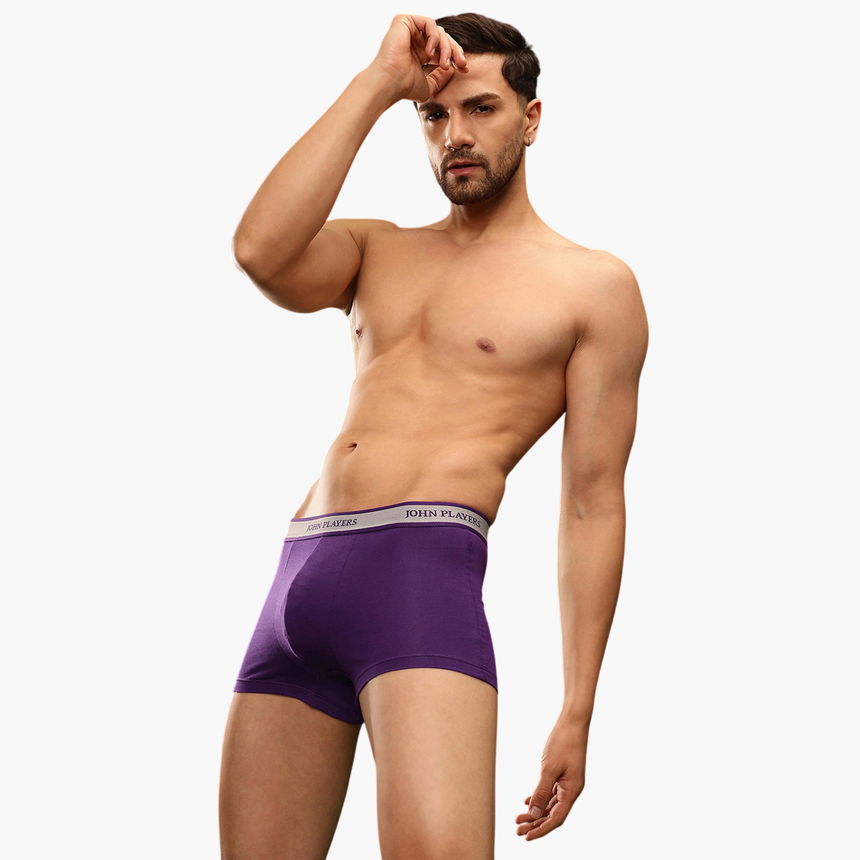 سروال داخلي ترانك وطبعة شعار-men-clothing-innerwear-underwear-image-3