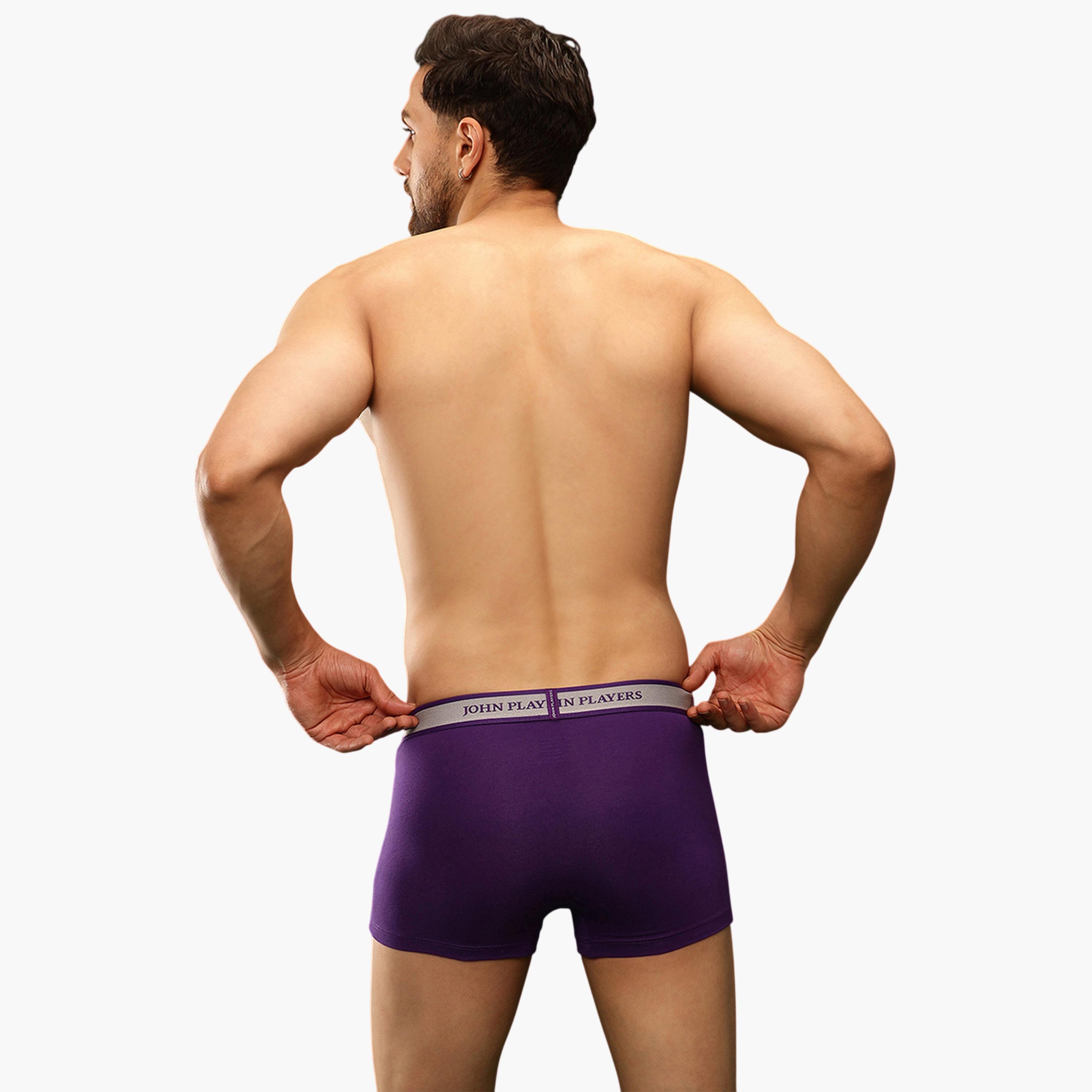 سروال داخلي ترانك وطبعة شعار-men-clothing-innerwear-underwear-image-4