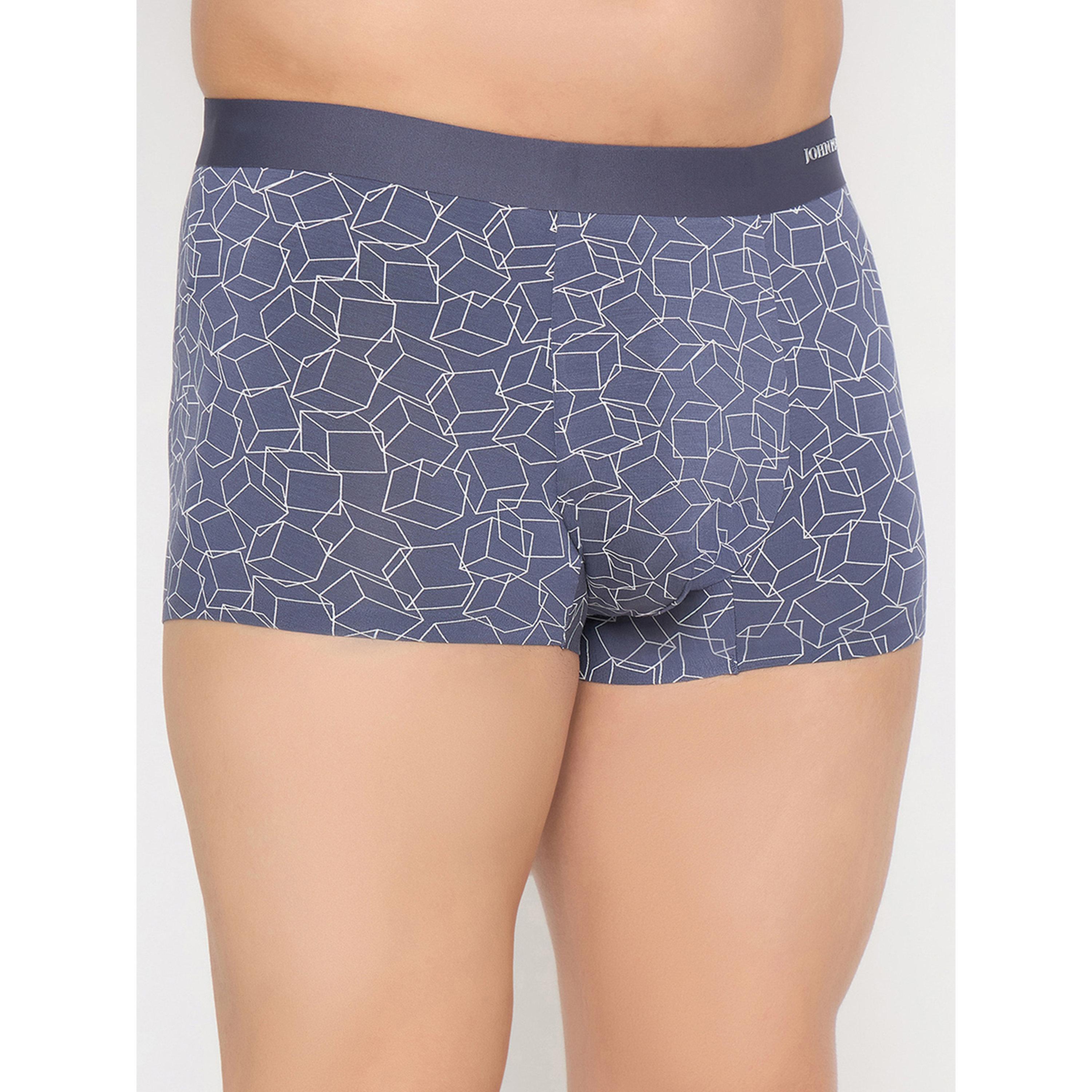 John Player X Styli Grey Printed Modal Trunks-men-clothing-innerwear-underwear-image-5