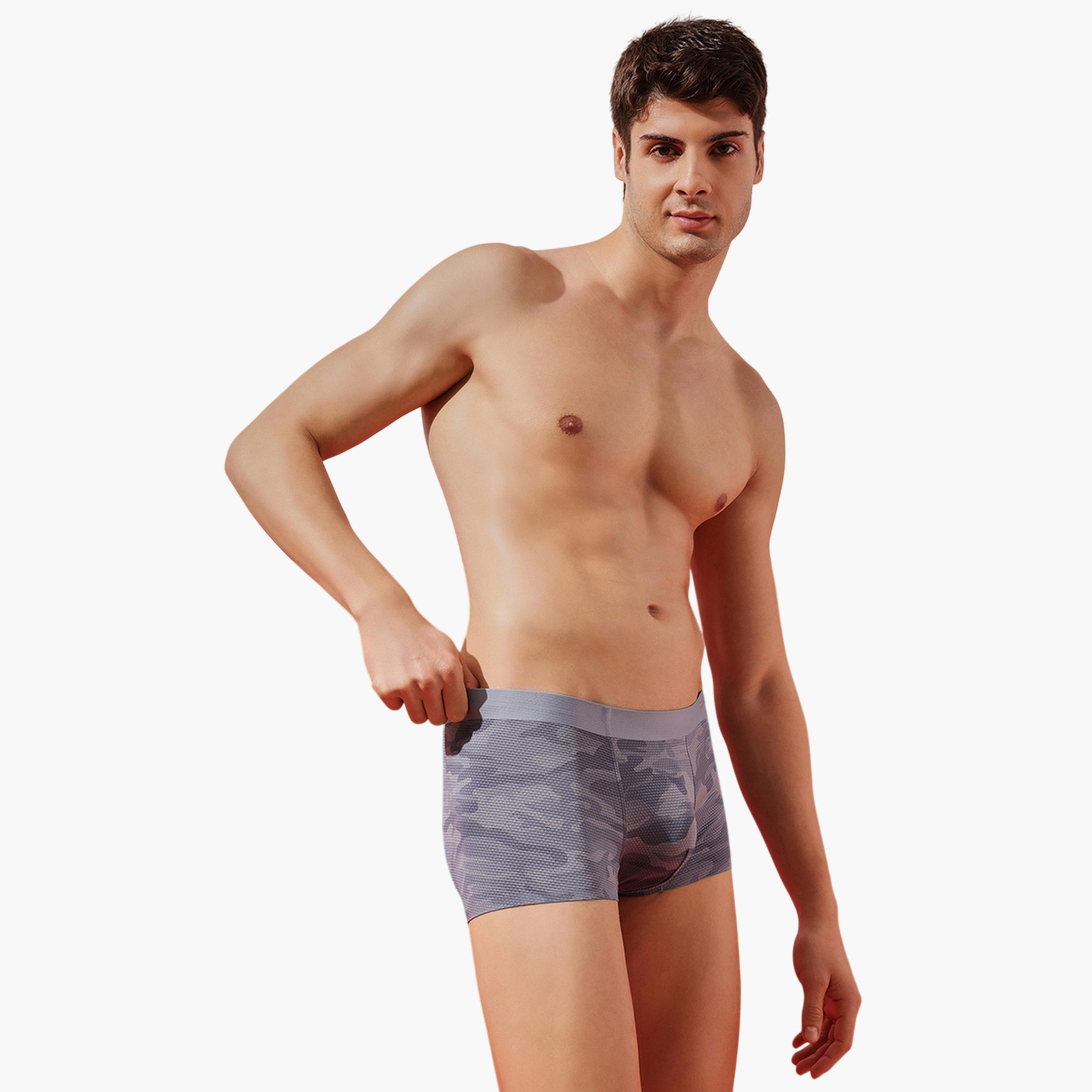 John Player X Styli Light Blue Camouflage Trunk-men-clothing-innerwear-underwear-image-2