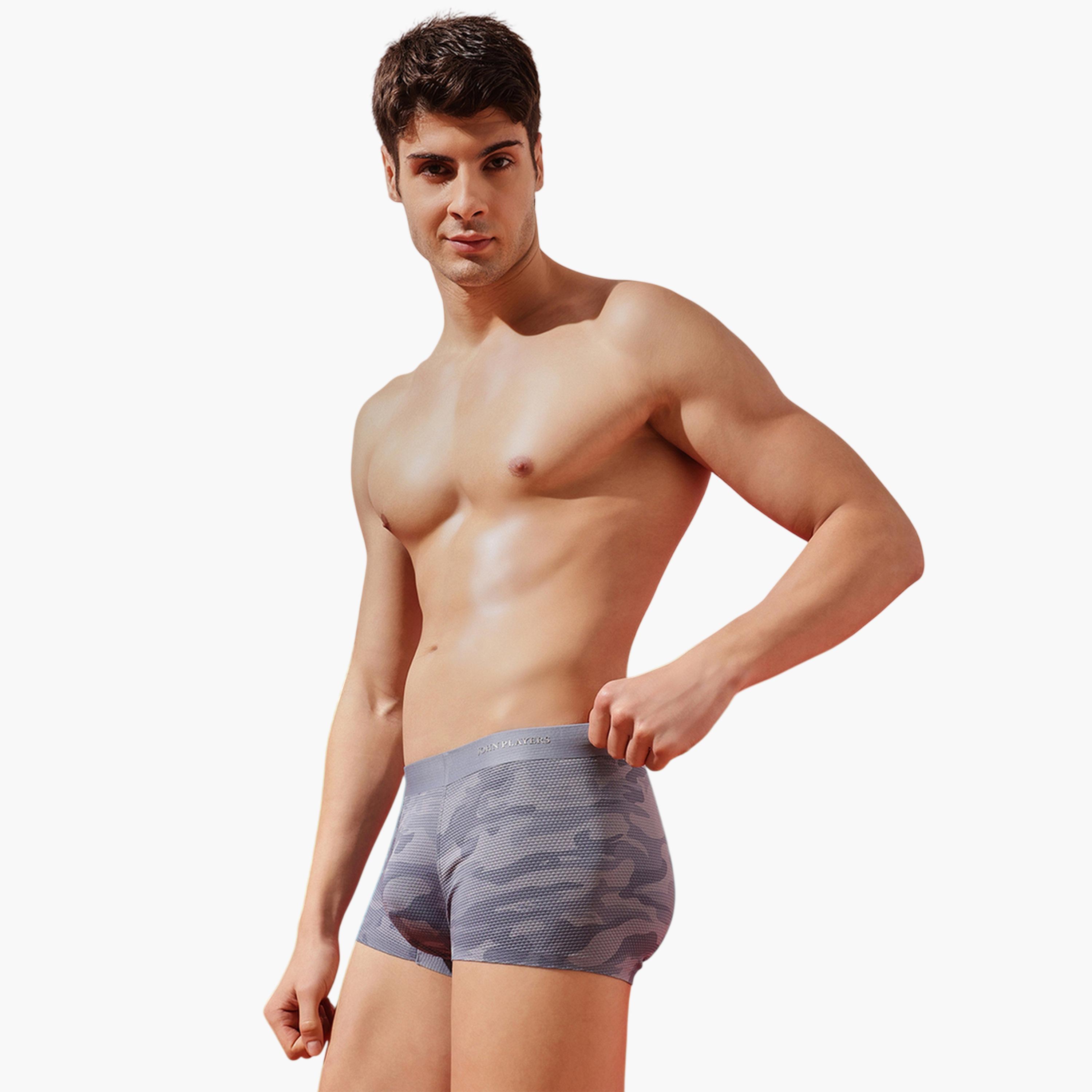 John Player X Styli Light Blue Camouflage Trunk-men-clothing-innerwear-underwear-image-3