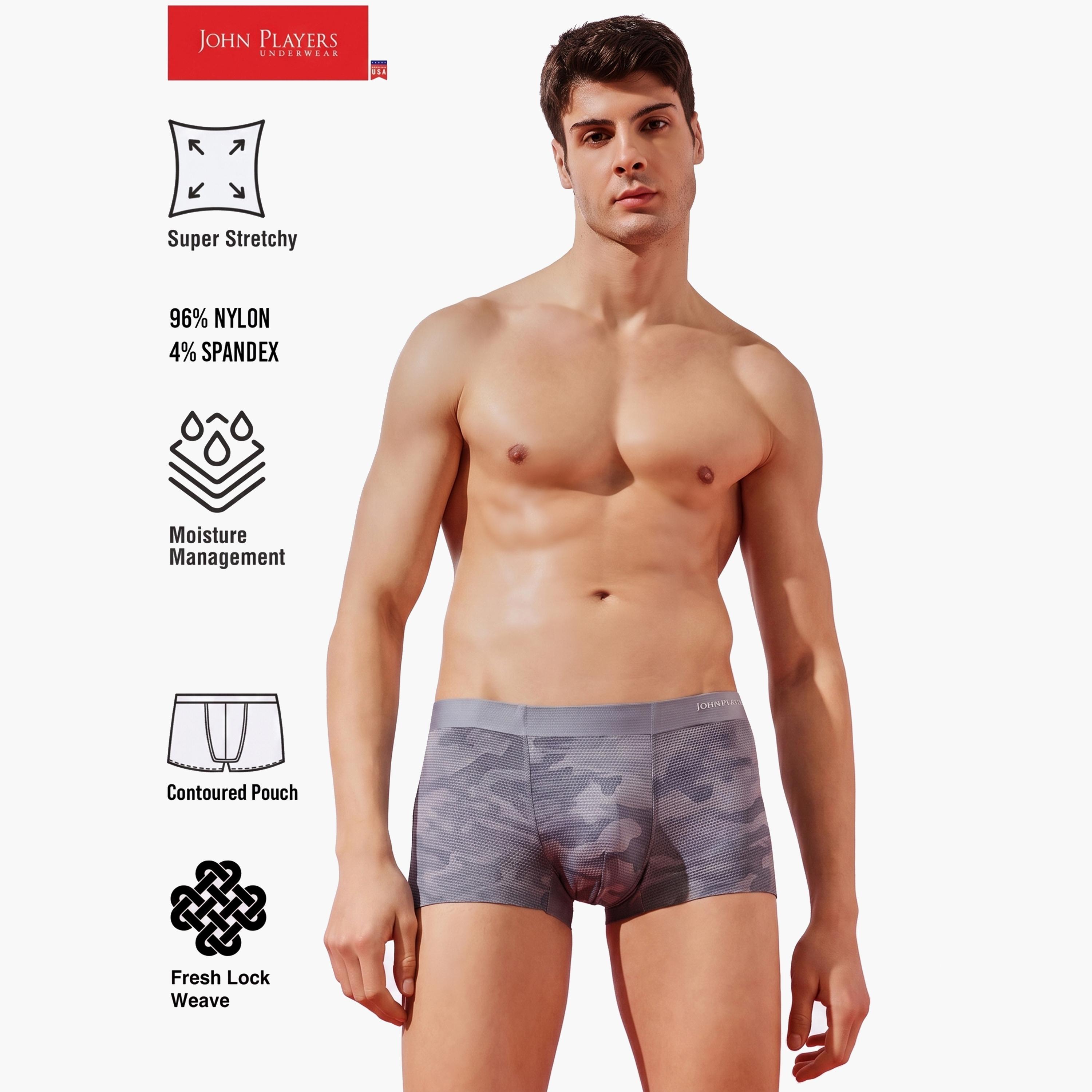 John Player X Styli Light Blue Camouflage Trunk-men-clothing-innerwear-underwear-image-5