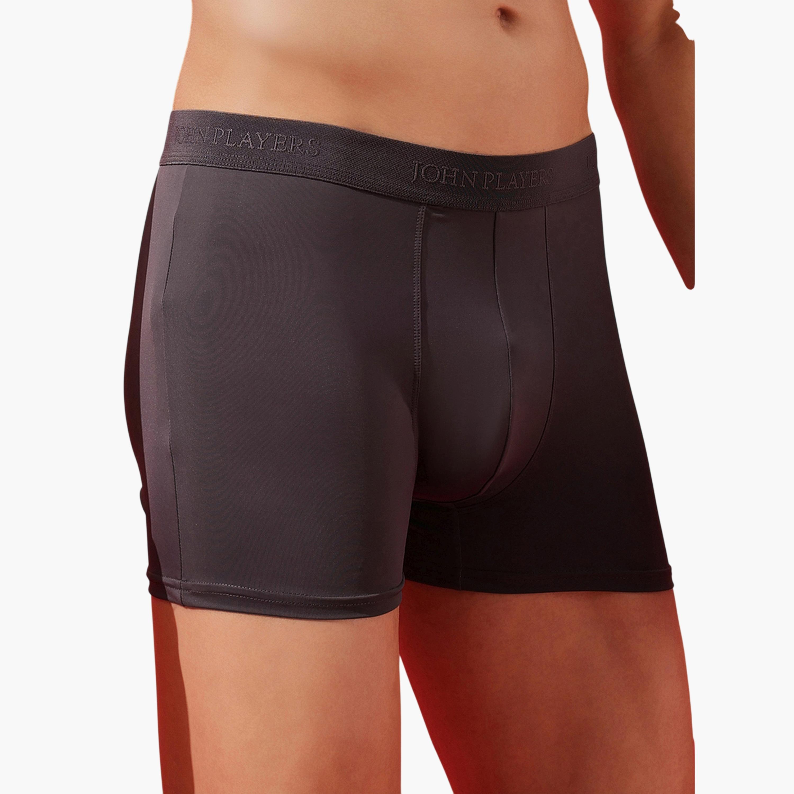John Player X Styli Grey Comfort Fit Trunks Underwear-men-clothing-innerwear-underwear-image-4
