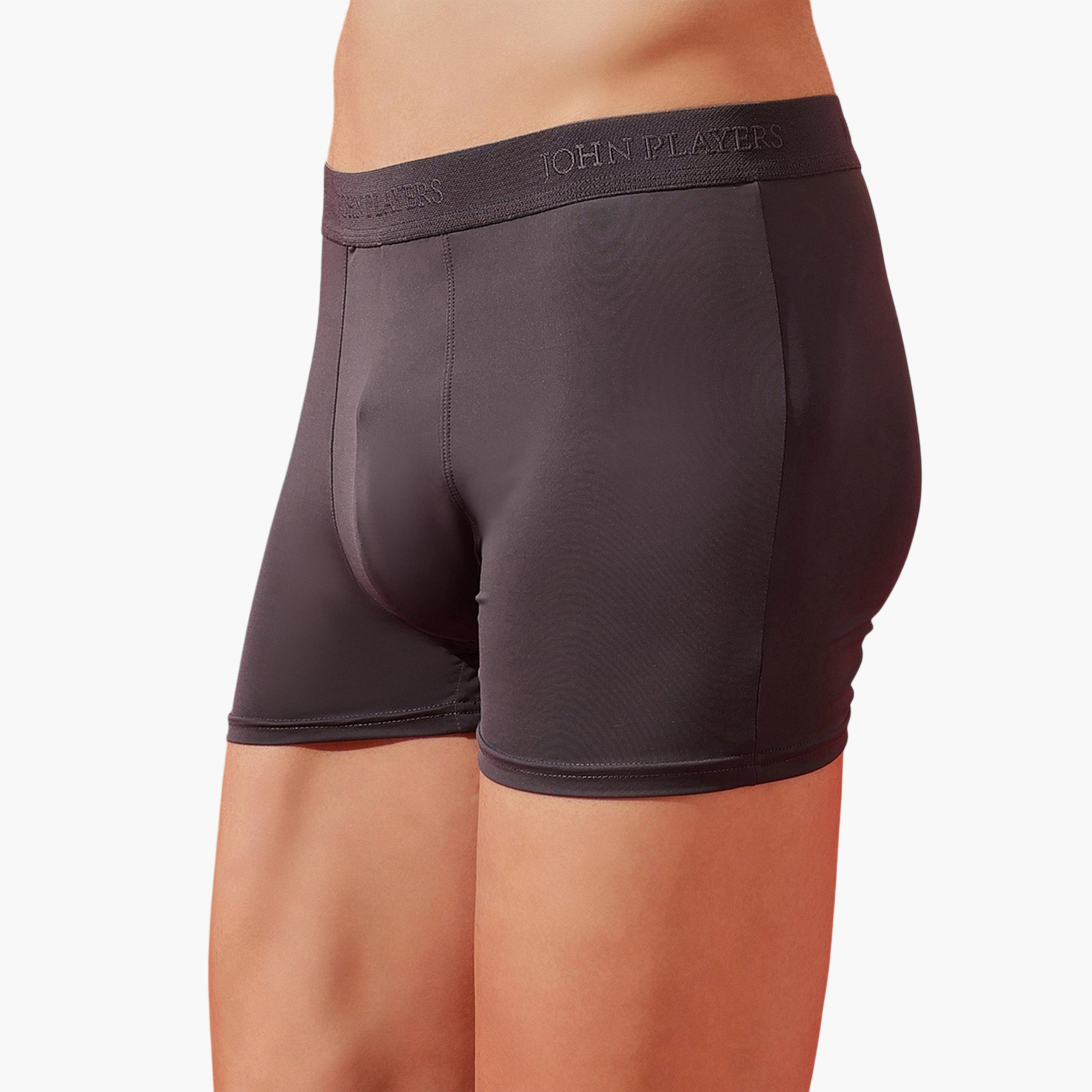John Player X Styli Grey Comfort Fit Trunks Underwear-men-clothing-innerwear-underwear-image-5