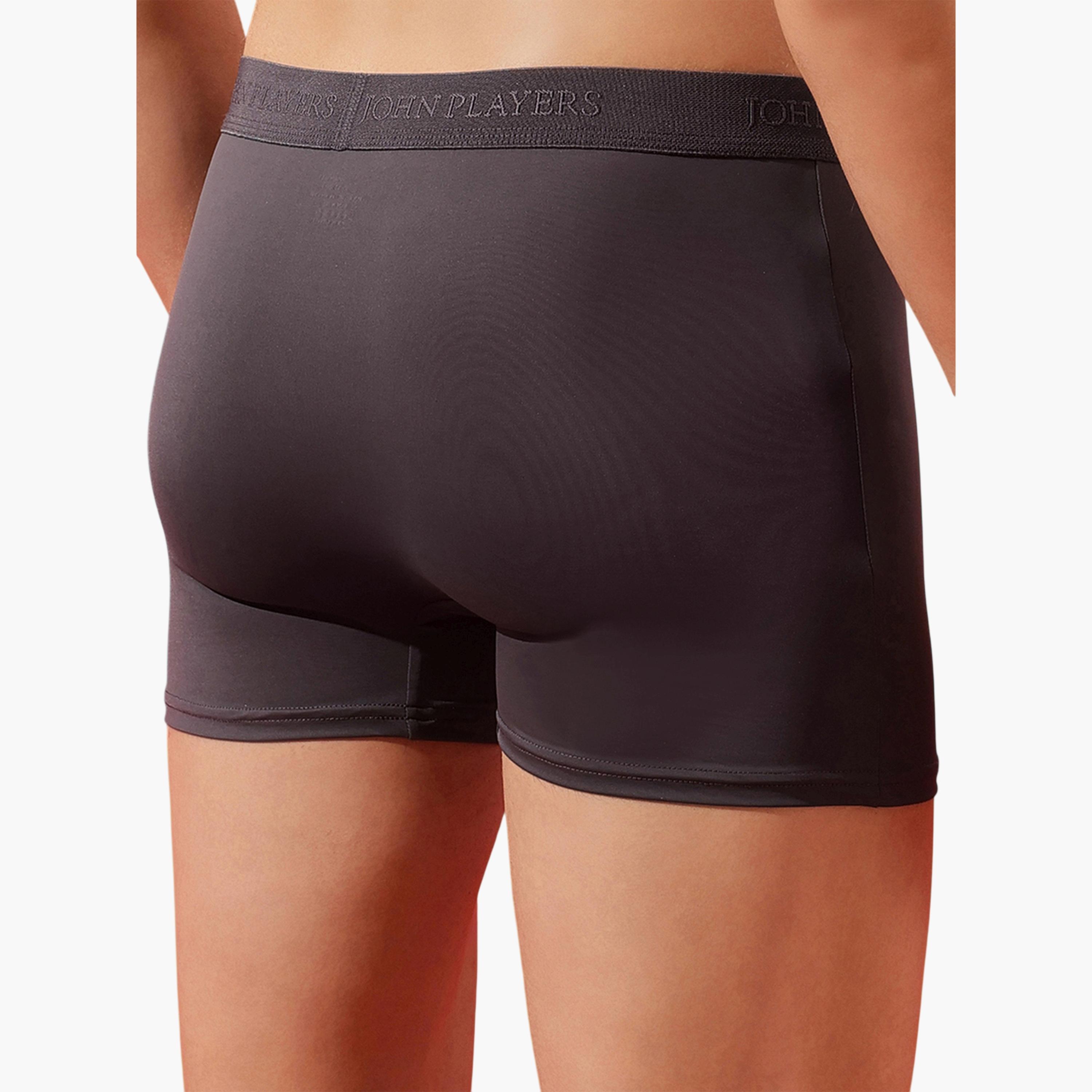 John Player X Styli Grey Comfort Fit Trunks Underwear-men-clothing-innerwear-underwear-image-6