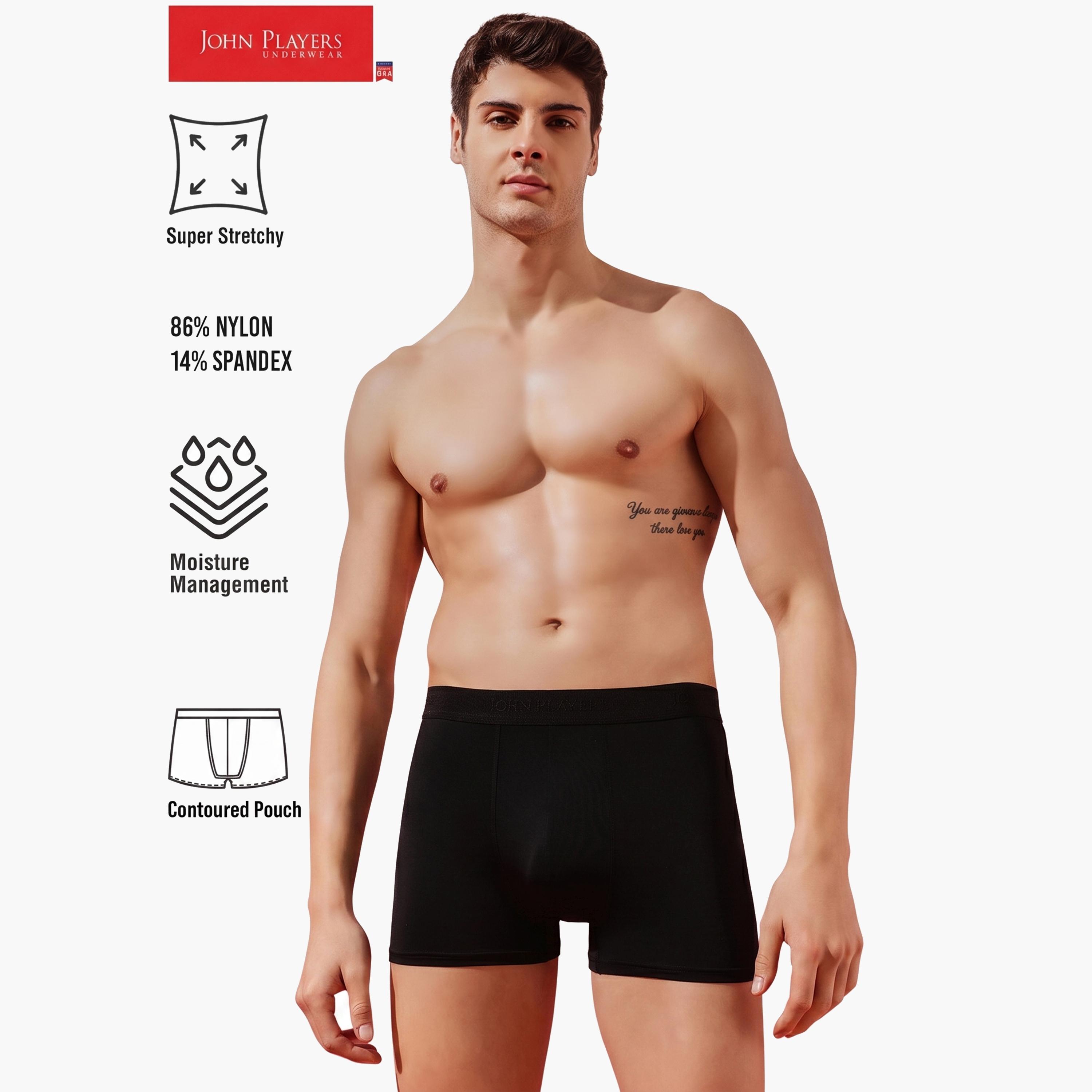 سروال داخلي ترانك ومريح سادة-men-clothing-innerwear-underwear-image-2