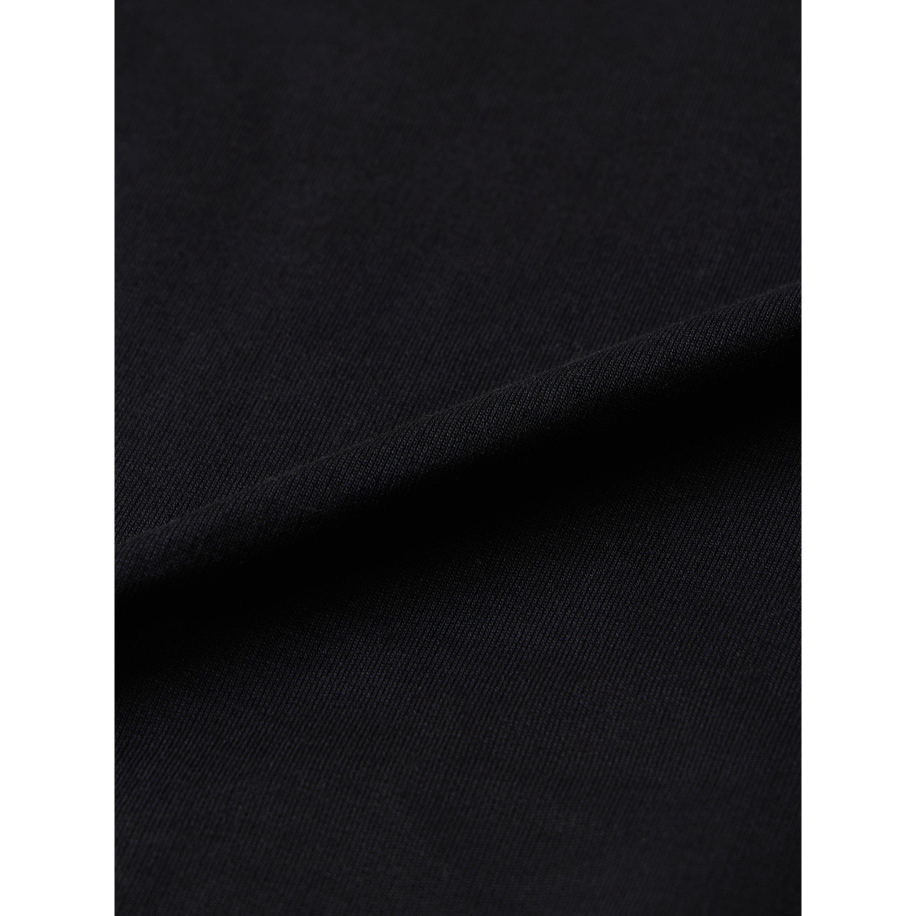 The Souled Store X Styli Mens Black Graphic Print Oversized T-Shirt - Short Sleeve Round Neck-men-clothing-tshirtsandpolos-tshirts-image-6