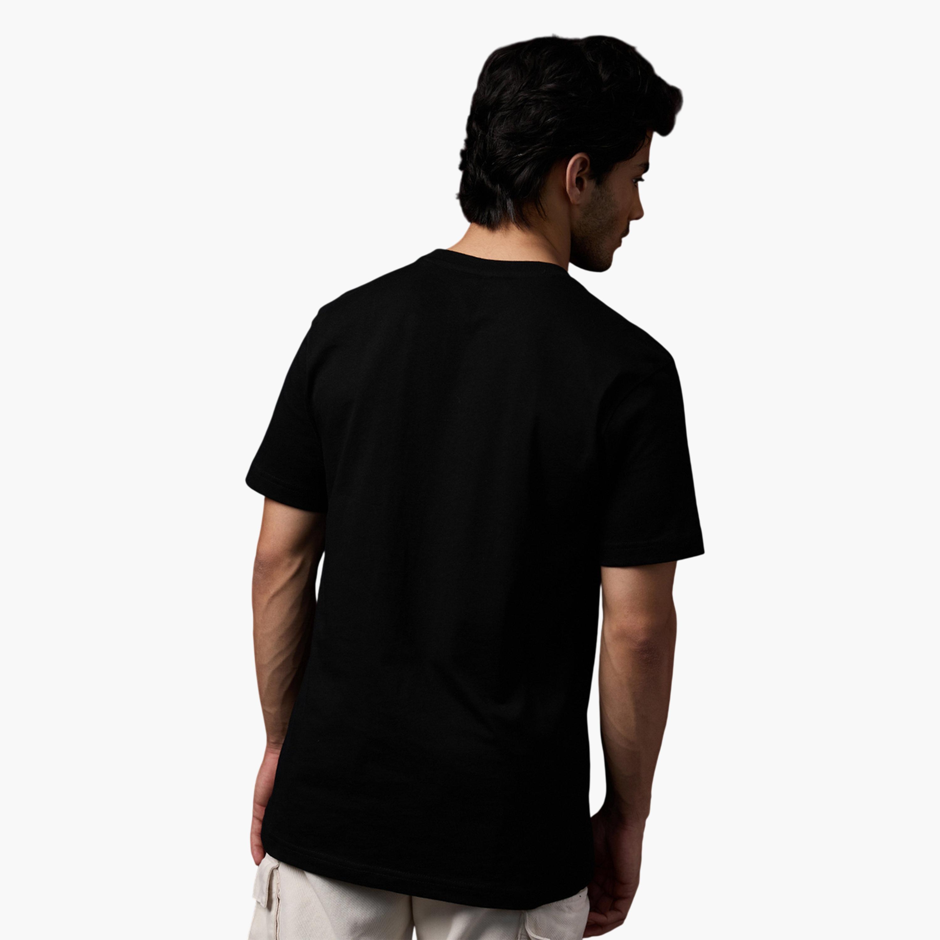 The Souled Store X Styli Men Black Batman Graphic Print Relaxed Fit T-Shirt-men-clothing-tshirtsandpolos-tshirts-image-3