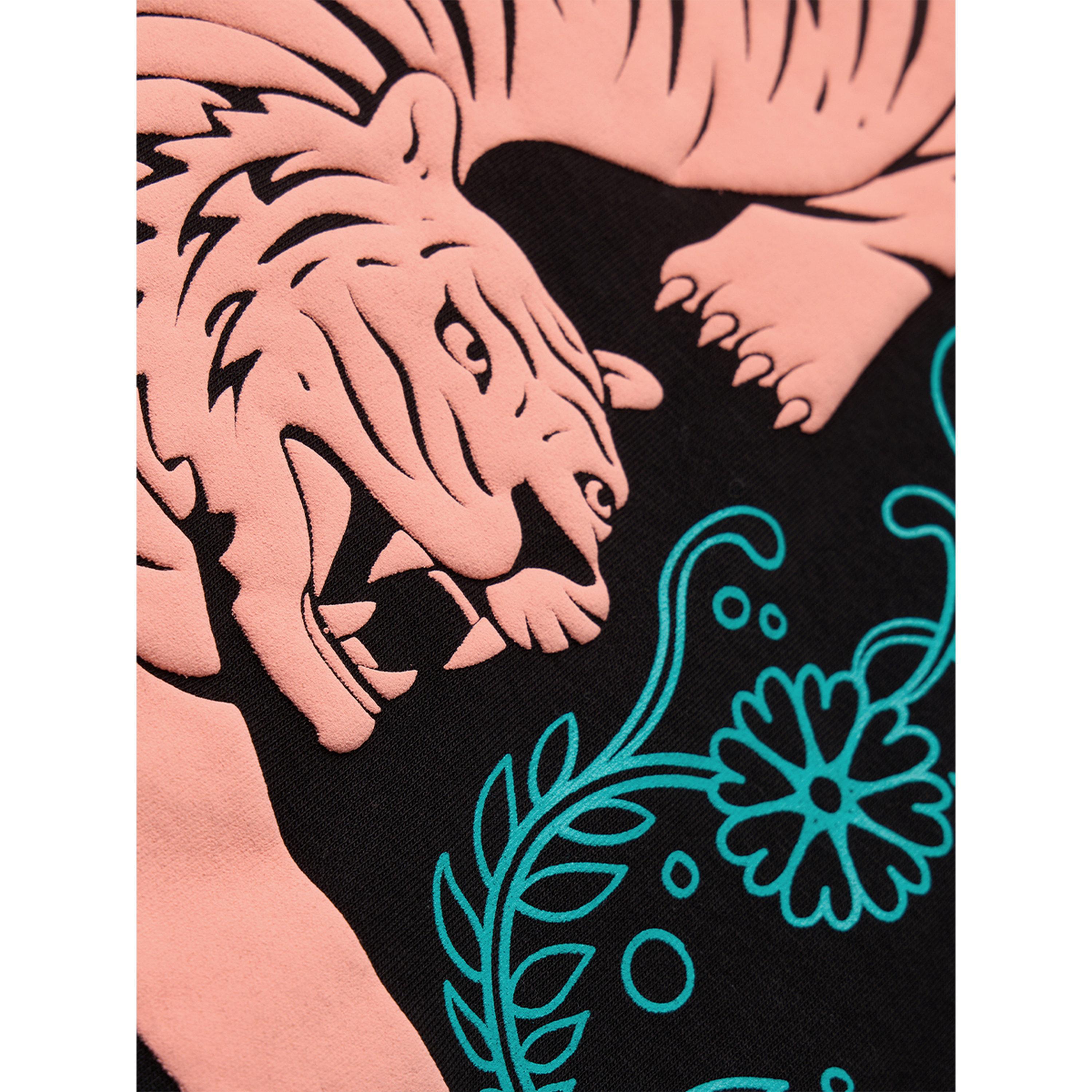 The Souled Store X Styli Men Black Graphic Tiger Print Pullover Sweatshirt-men-winterwear-hoodiesandsweatshirts-image-6