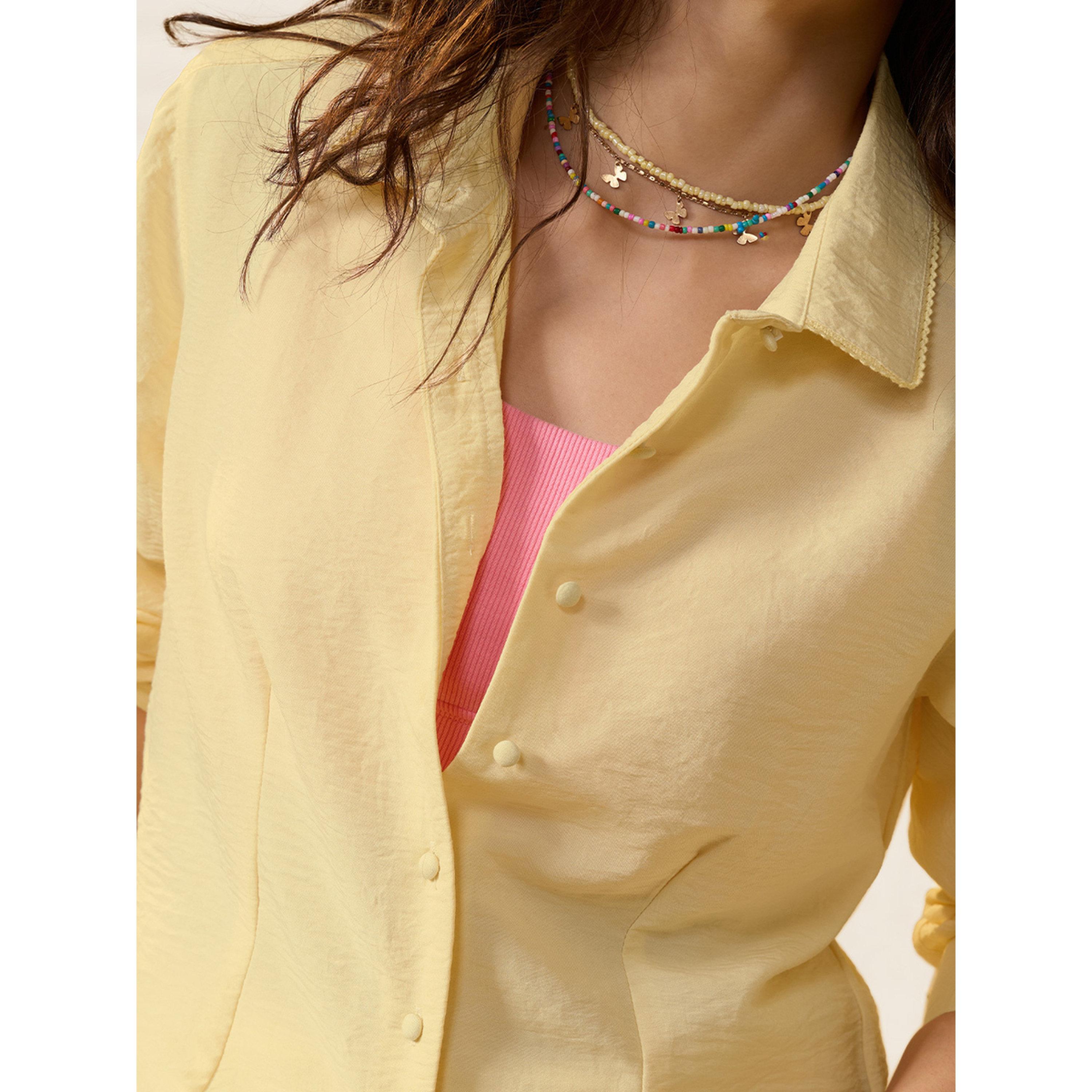 بلوزة أنيقة باللون الأصفر الليموني بأكمام طويلة-women-clothing-shirtsandblouses-shirts-image-6