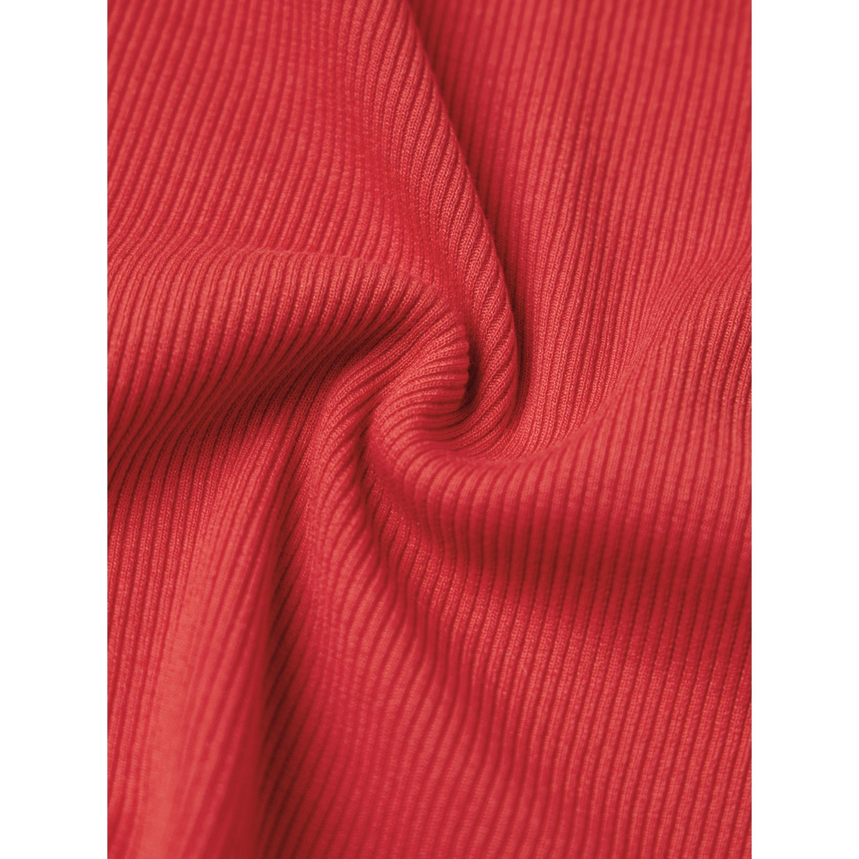 The Souled Store X Styli Red Embroidered Christmas Tree Crop T-Shirt-women-clothing-tshirts-image-6