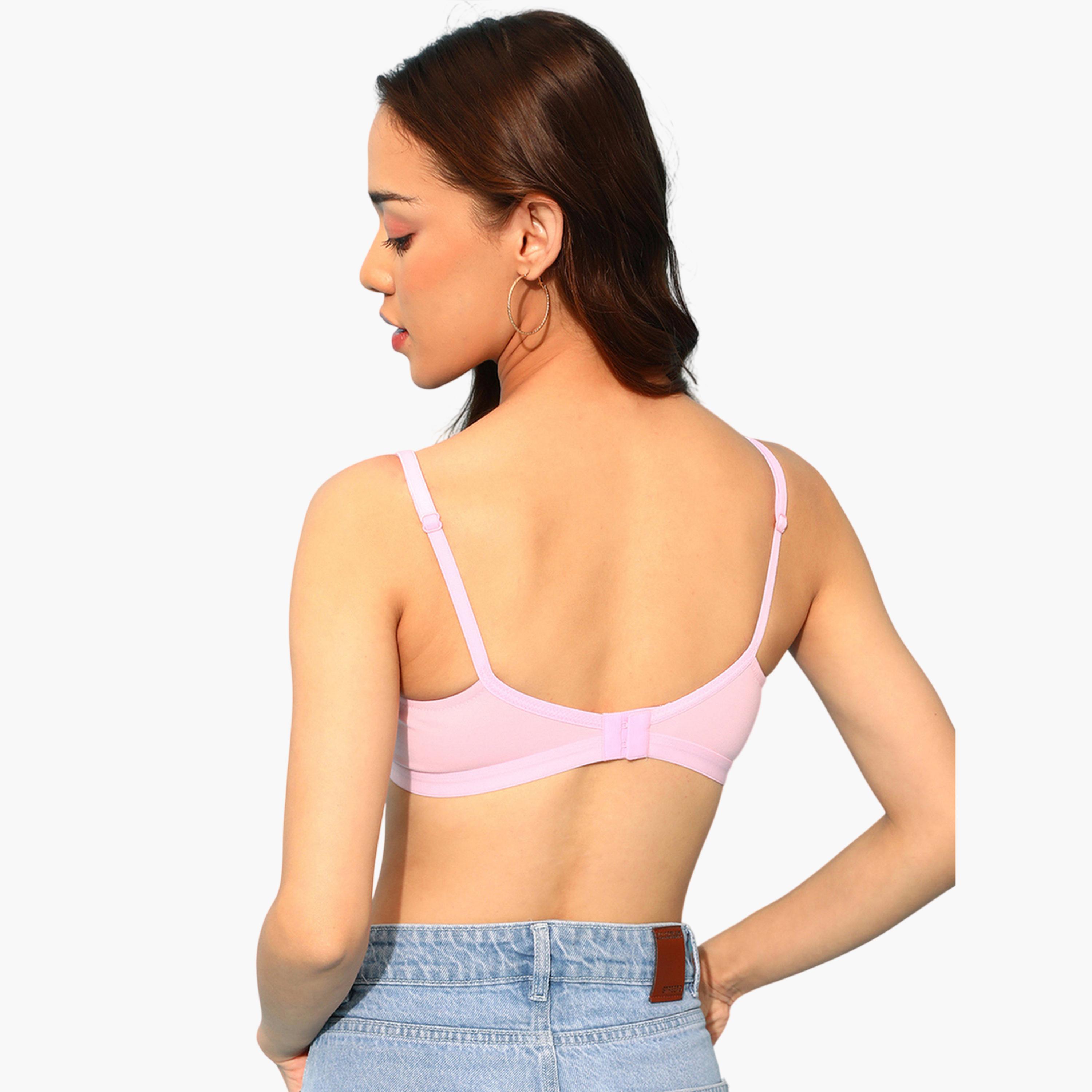 حمالة صدر تيشيرت بتغطية كاملة بدون أسلاك وغير مبطنة-women-clothing-lingerie-bras-image-3