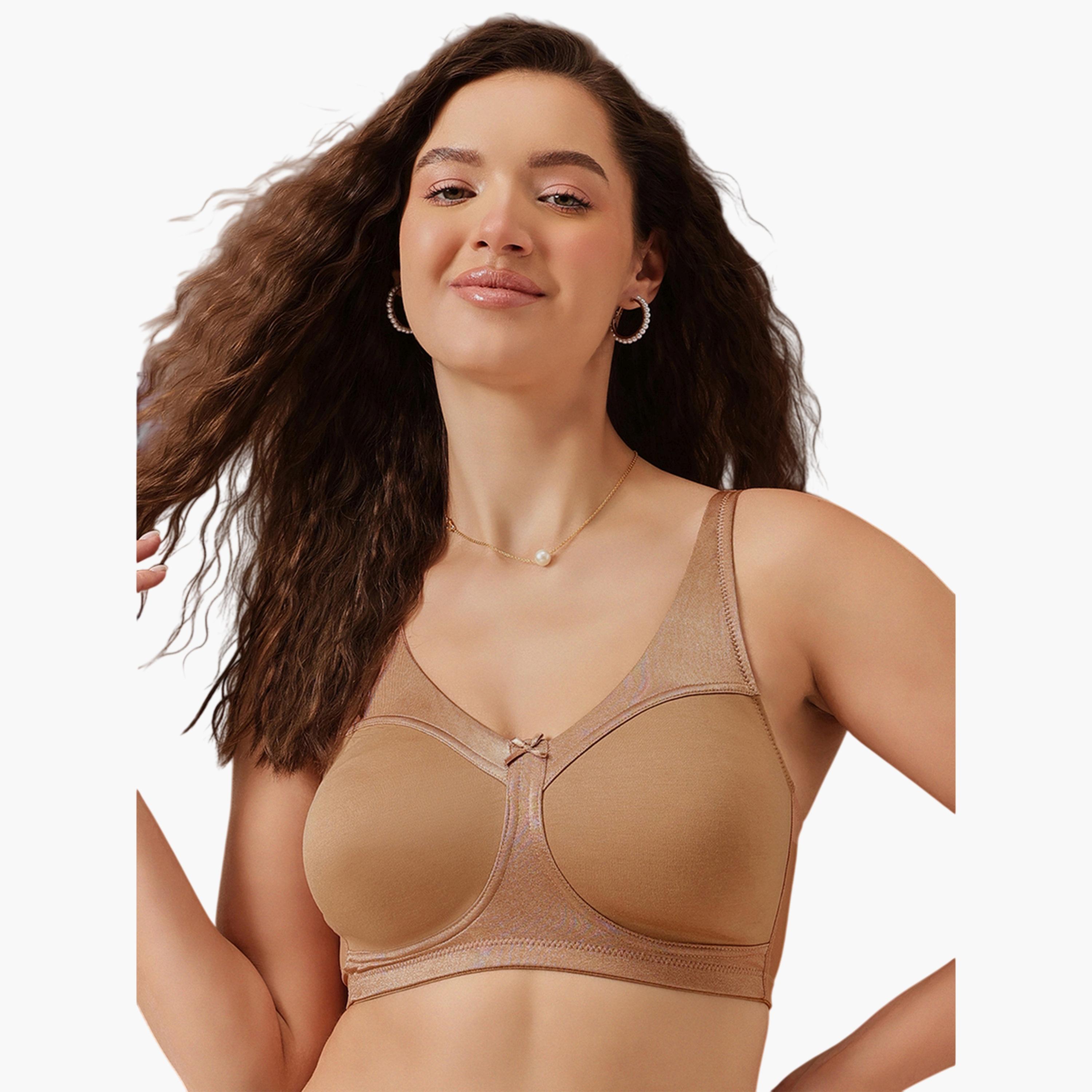 Clovia X Styli Nude Non-Wired Spacer Cup Full-Figure Bra-women-clothing-lingerie-bras-image-1