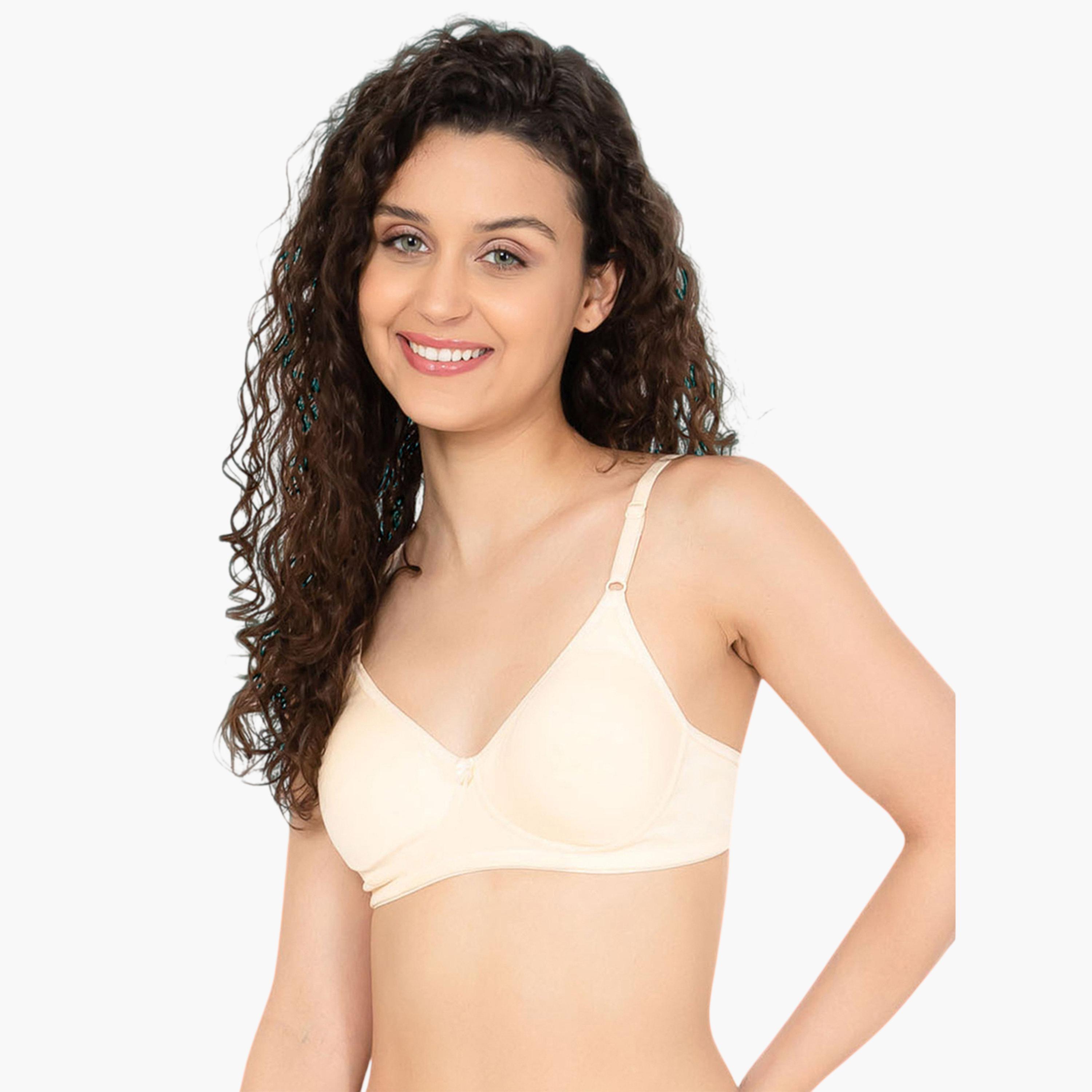حمالة صدر تيشيرت بتغطية كاملة بدون أسلاك وغير مبطنة-women-clothing-lingerie-bras-image-1